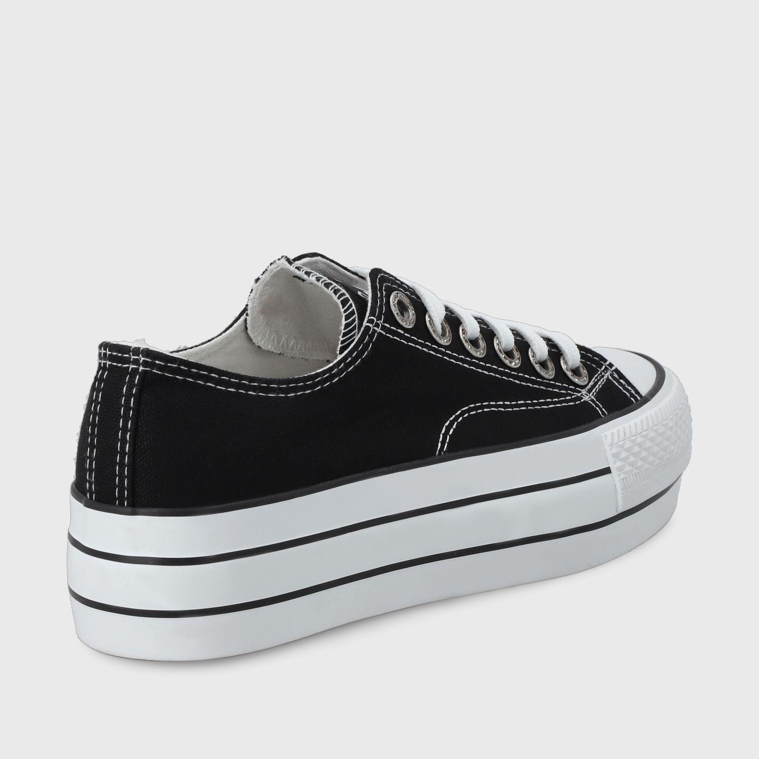 Zapatilla Negra Mujer 48031 Gotta-4