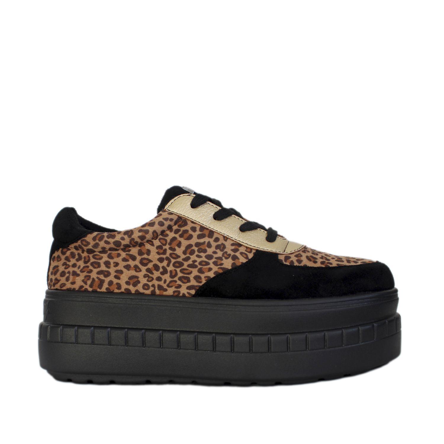 Zapatilla Animal Print Mujer 13263 Gotta-0