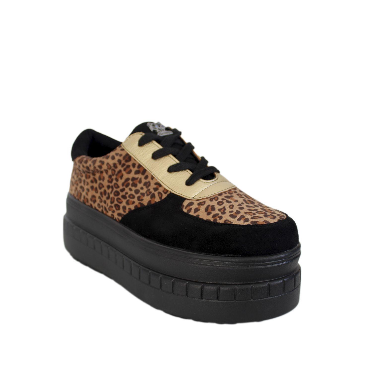 Zapatilla Animal Print Mujer 13263 Gotta-1