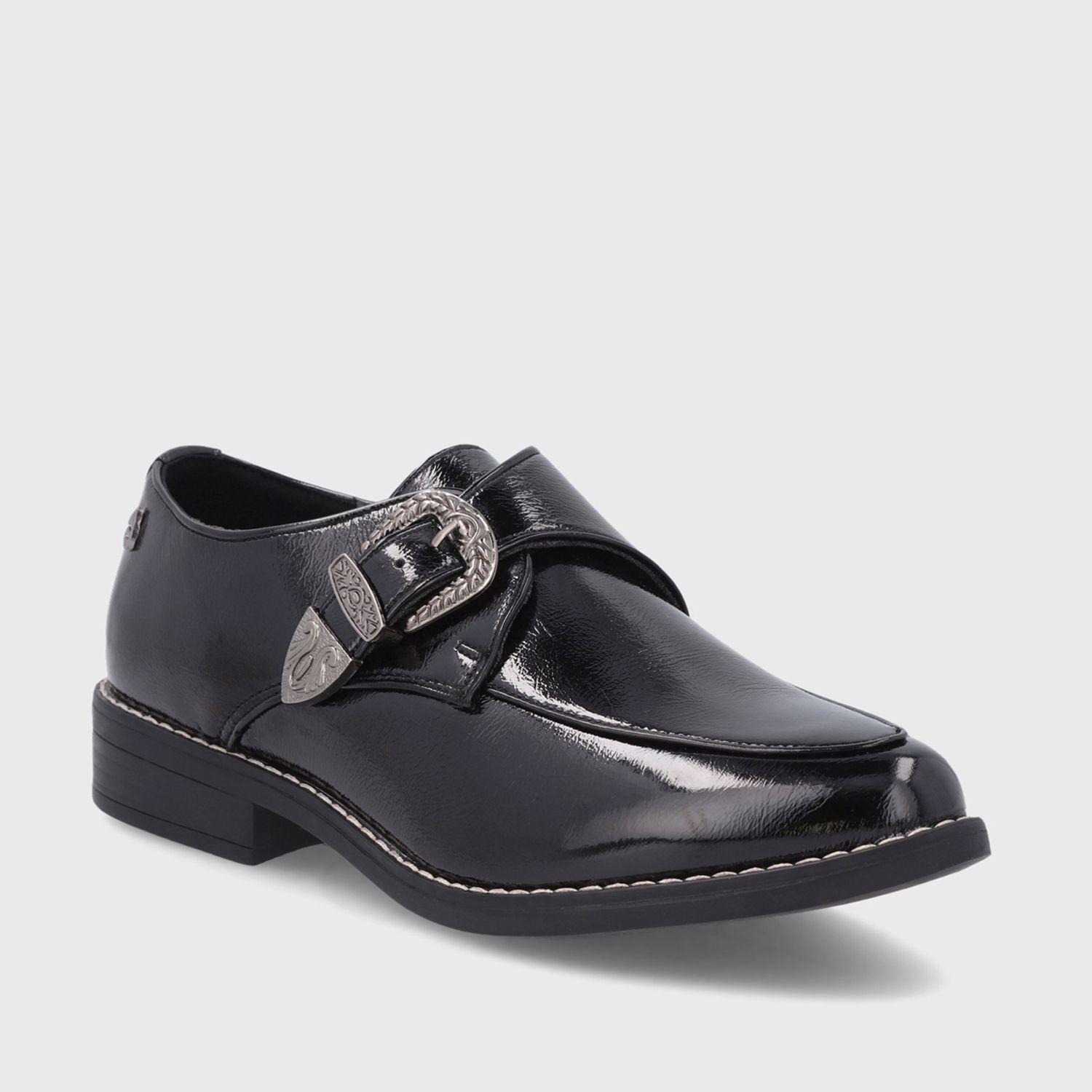 Zapato Negro Charol Mujer 17565 Gotta-1