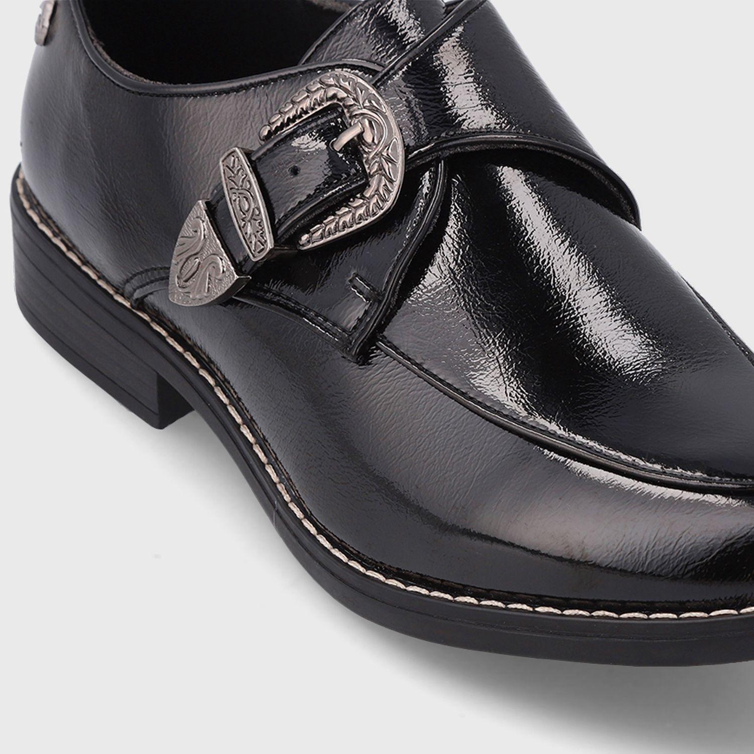 Zapato Negro Charol Mujer 17565 Gotta-5