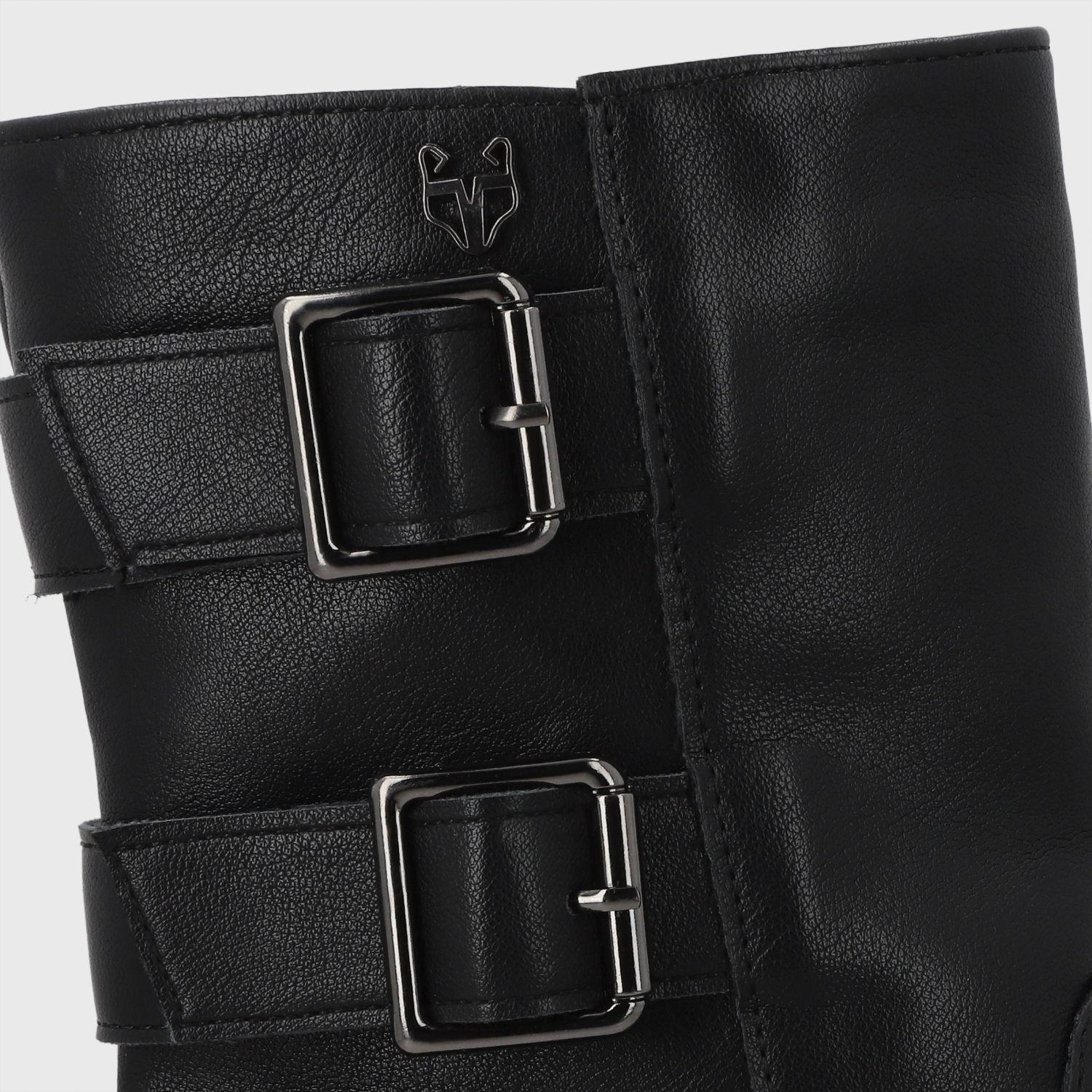 Botin Plataforma Negro Mujer 55261 Gotta-5