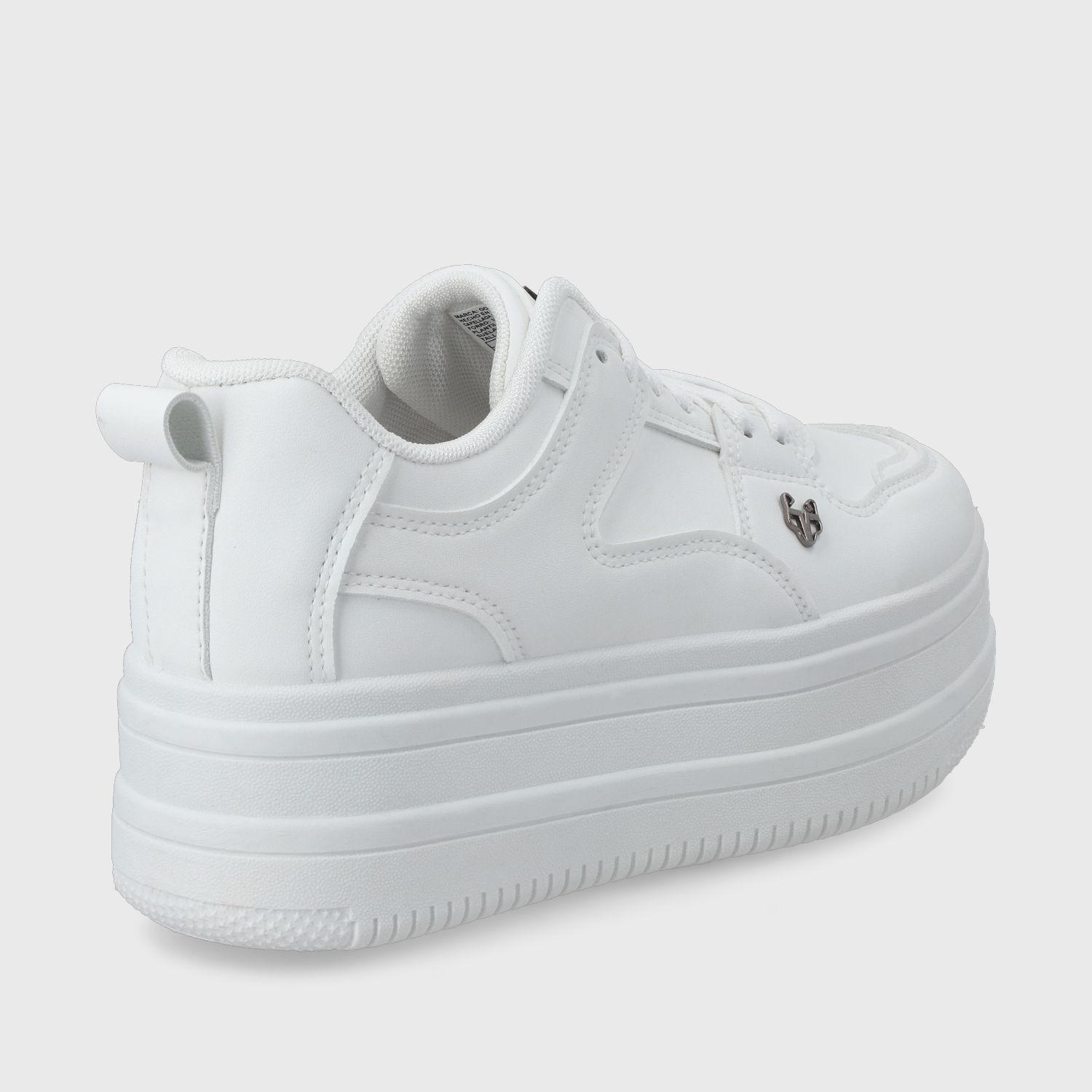 Zapatilla Blanca Mujer 38562 Gotta-4
