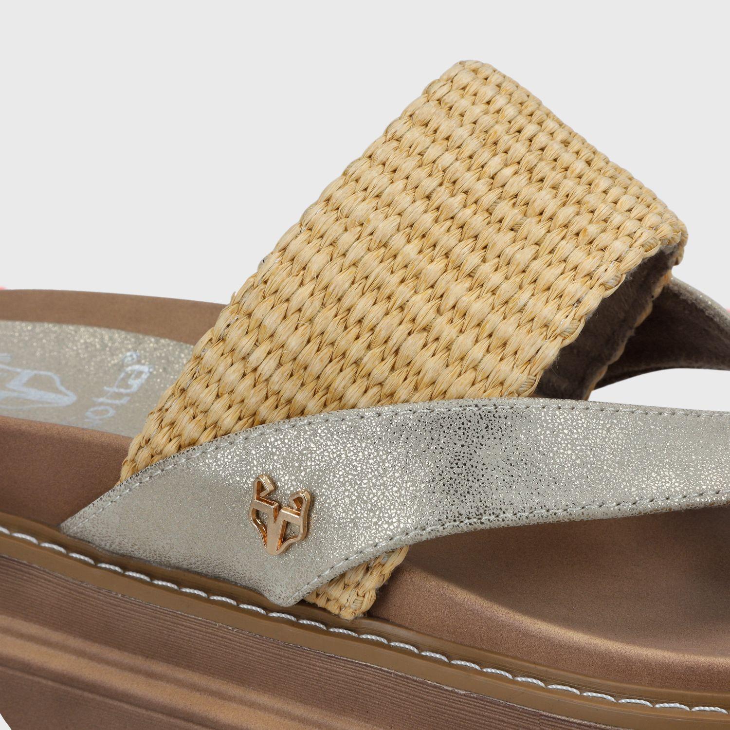 Sandalia Plataforma Beige Mujer 25234 Gotta-4