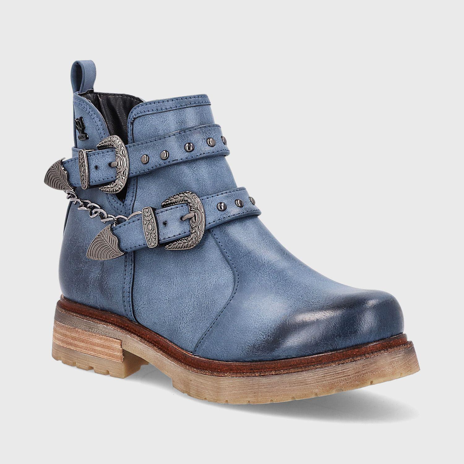 Botín Azul Mujer 25731 Gotta-1