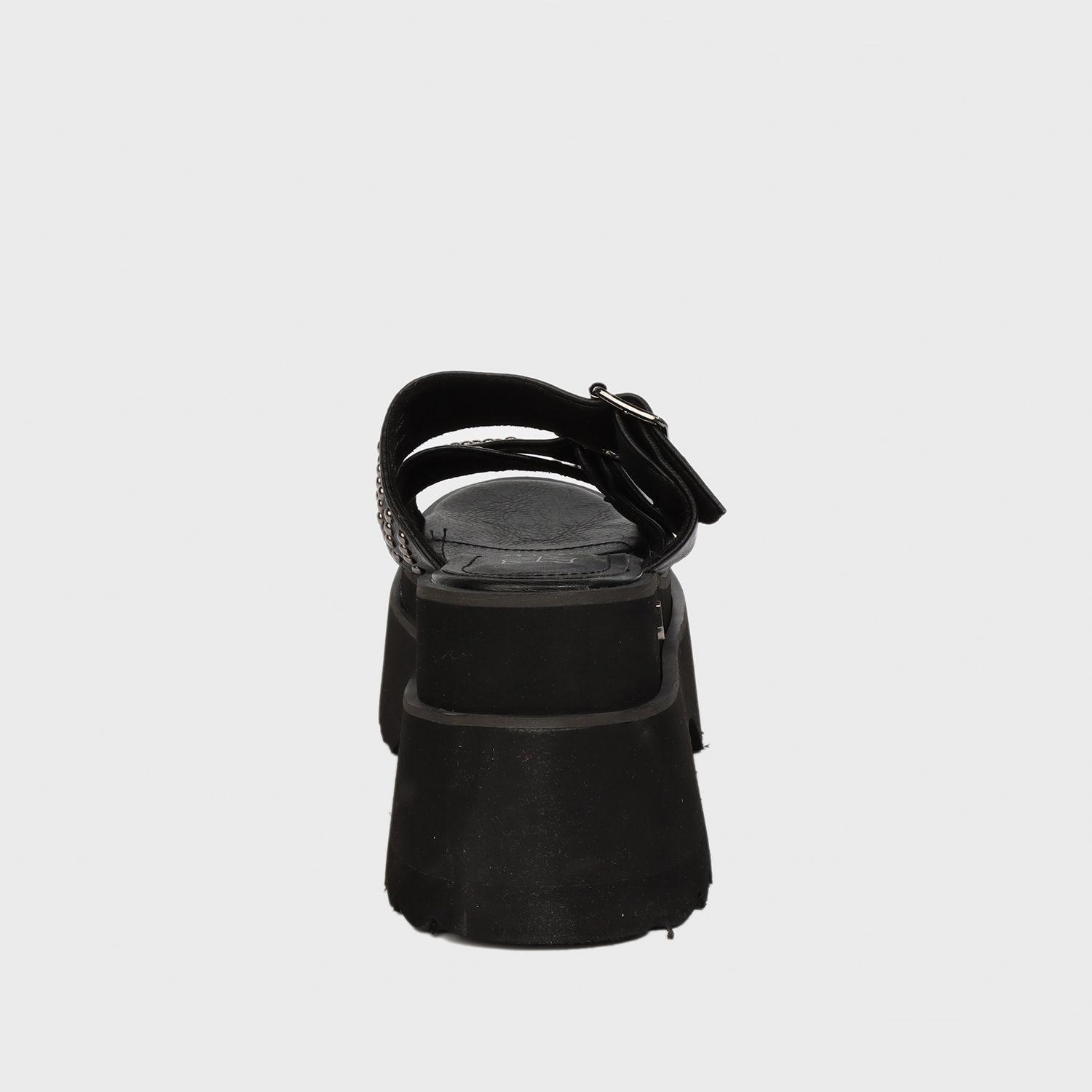 Sandalia Plataforma Negra Mujer 15241 Gotta-4