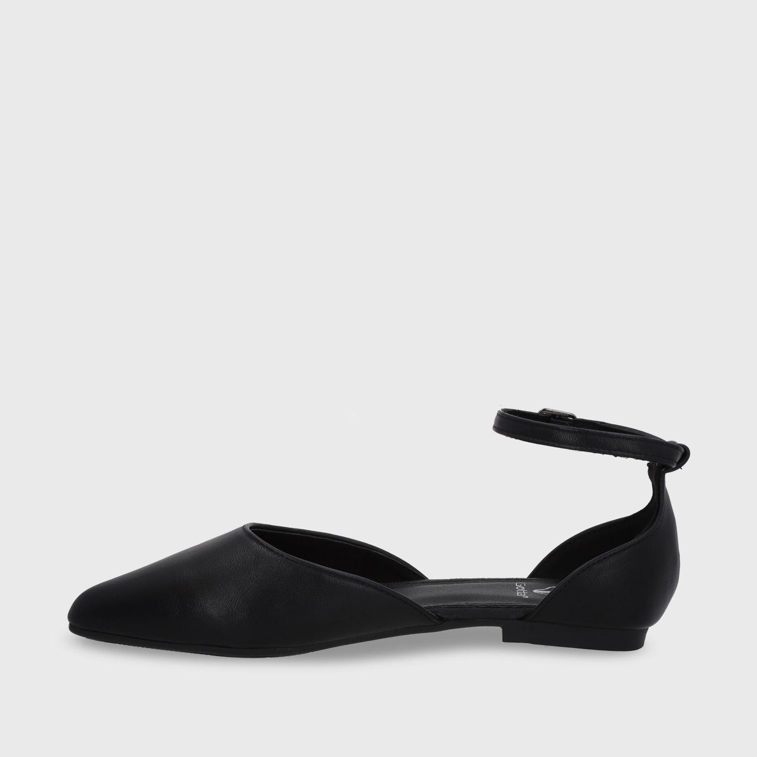 Ballerina Plano Negro Mujer 54010 Gotta-2