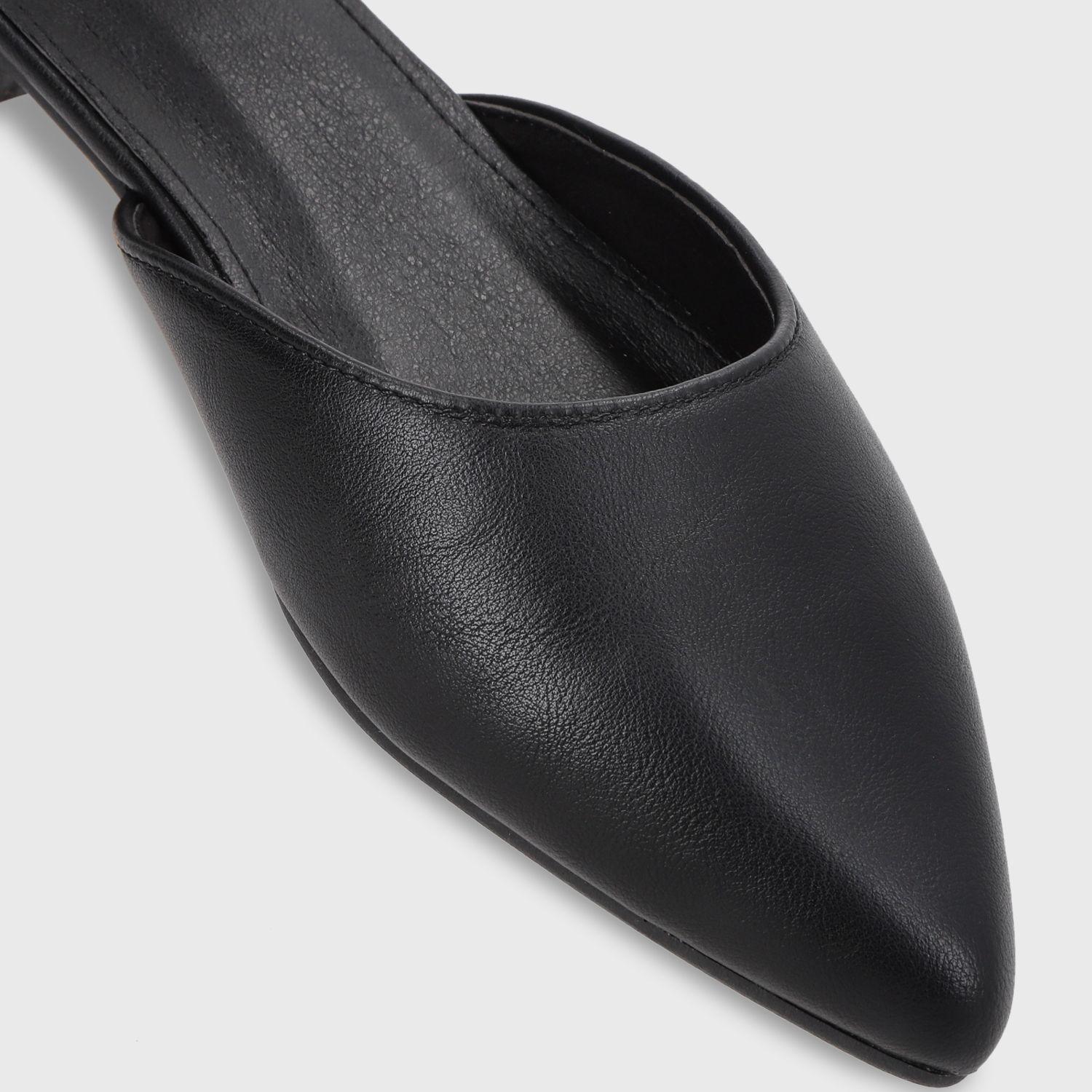 Ballerina Plano Negro Mujer 54010 Gotta-5