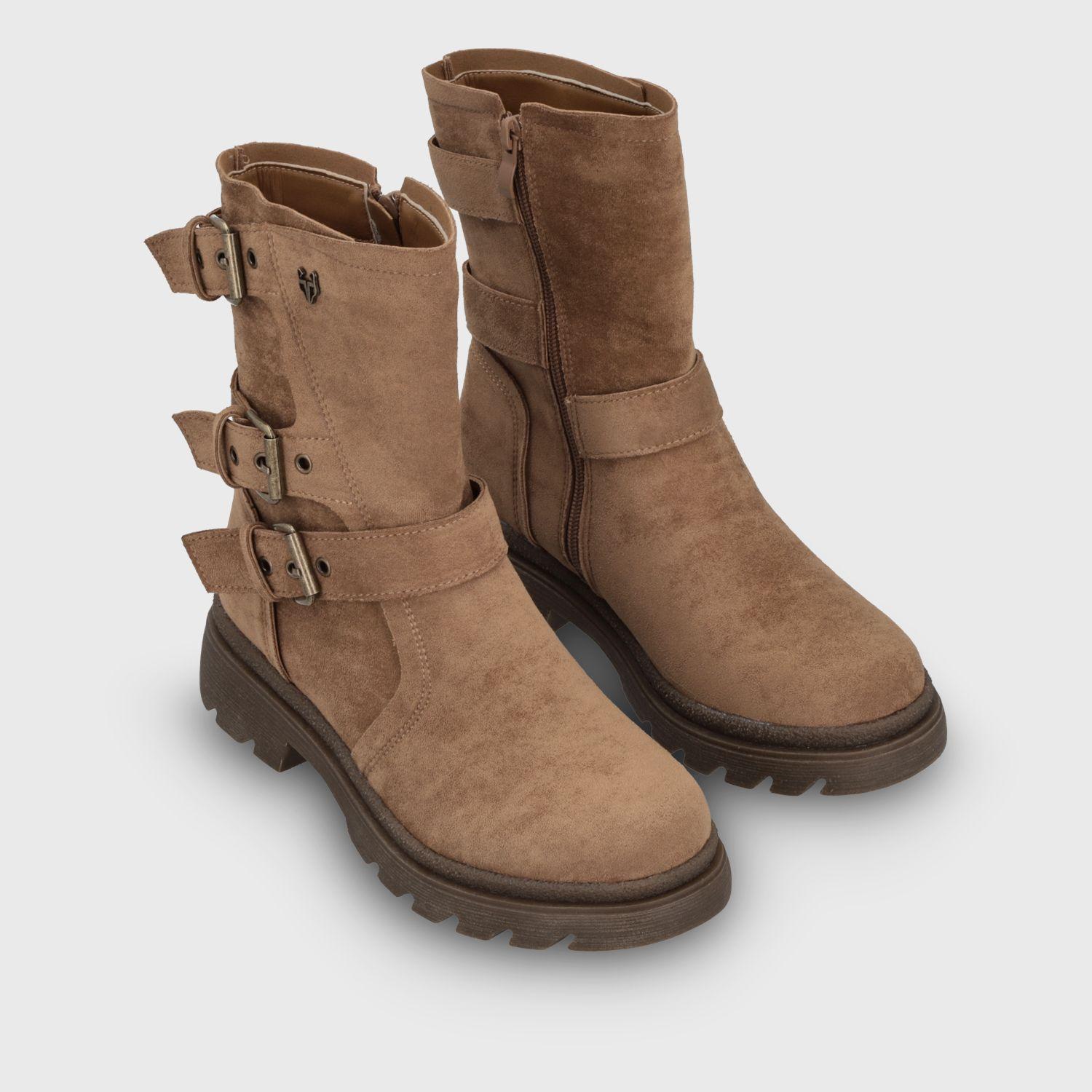 Botin Camel Mujer 55280 Gotta-2