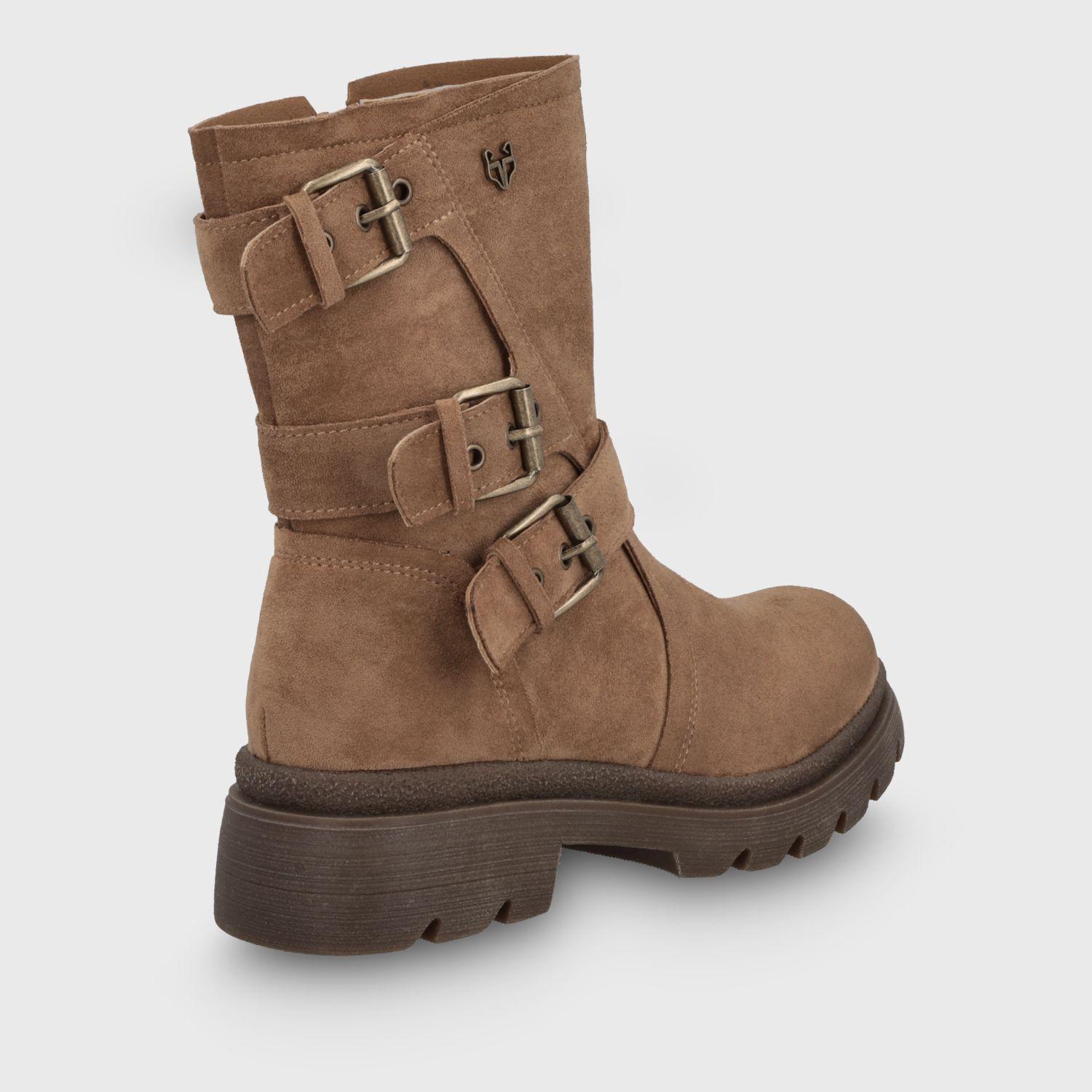 Botin Camel Mujer 55280 Gotta-4