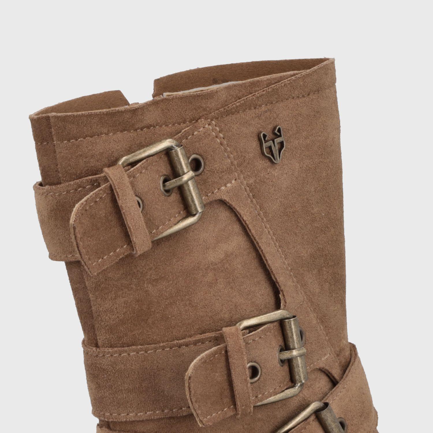 Botin Camel Mujer 55280 Gotta-5