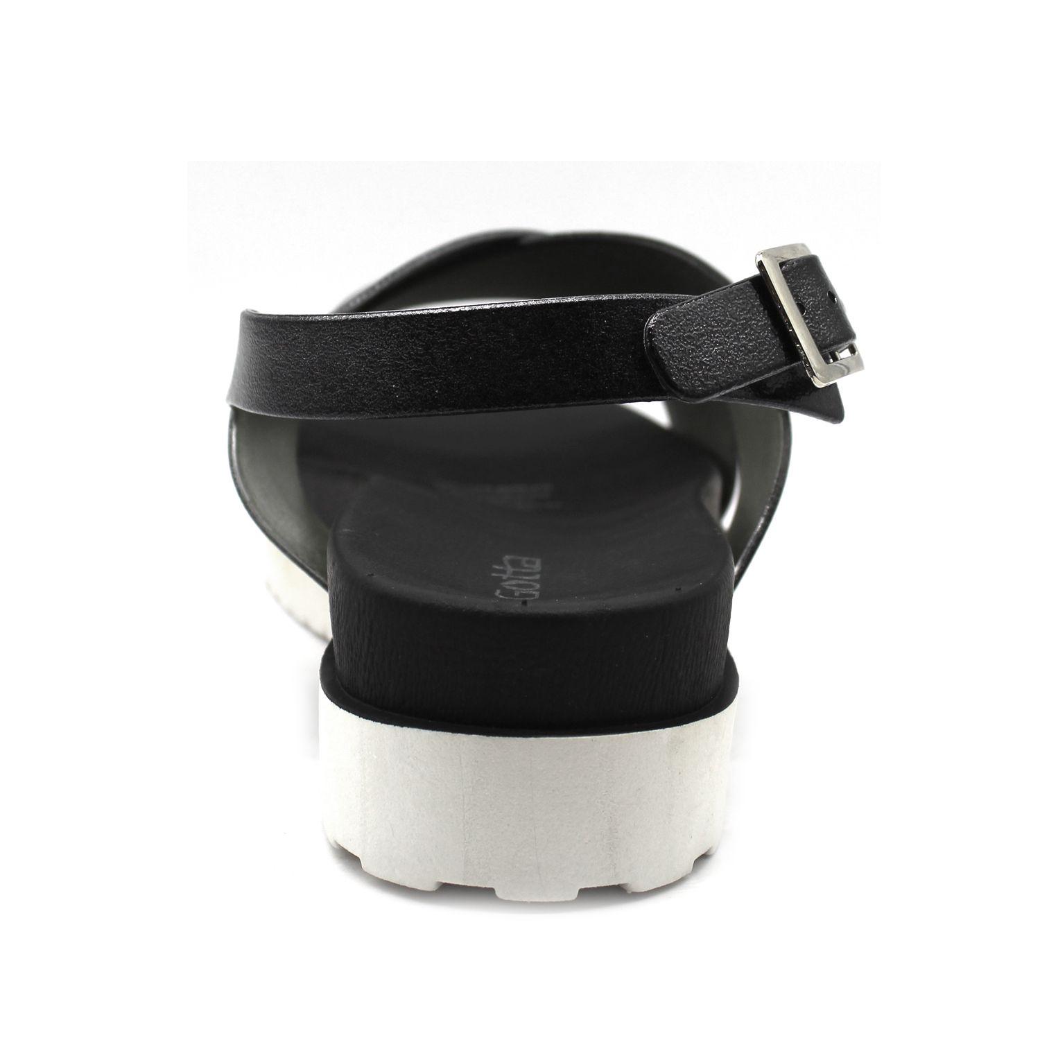 Sandalia Negra Mujer 12061 Gotta-4