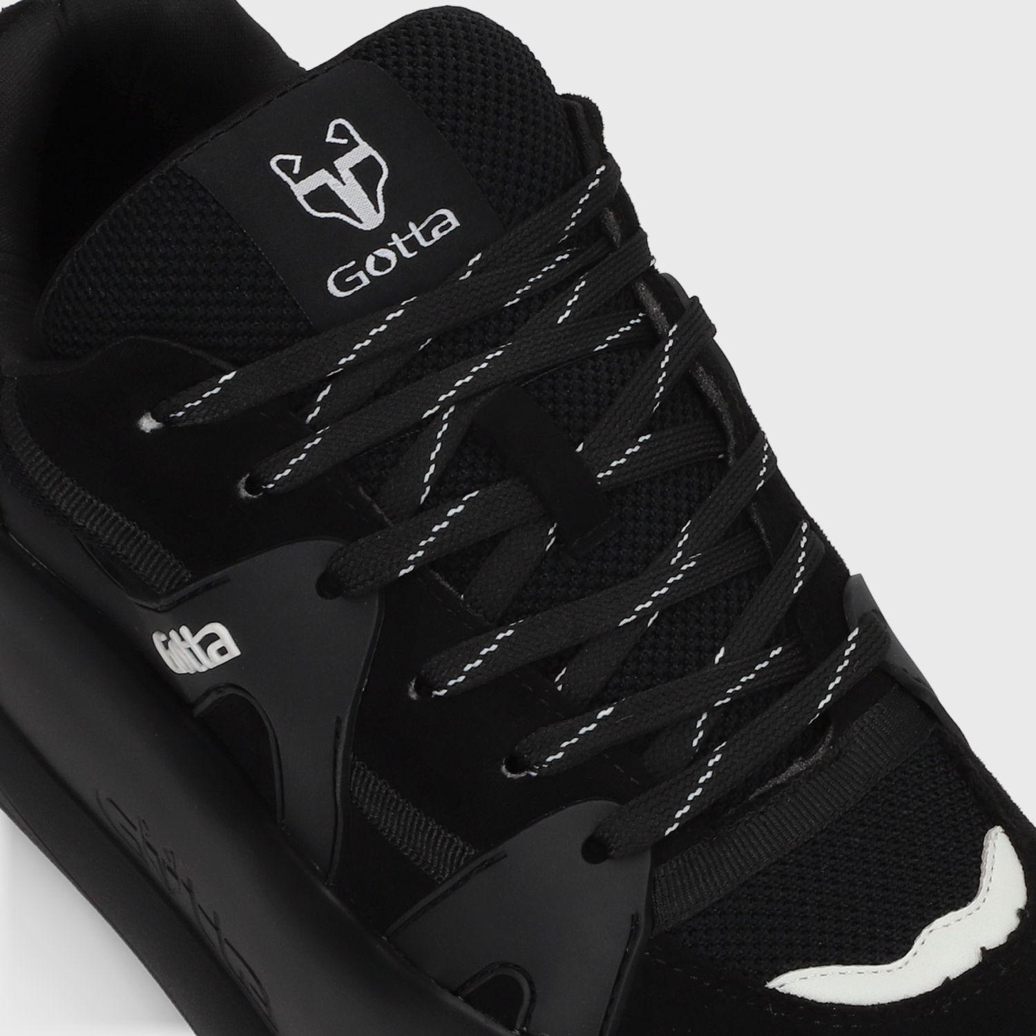 Zapatilla Negra Mujer C7324 Gotta-5