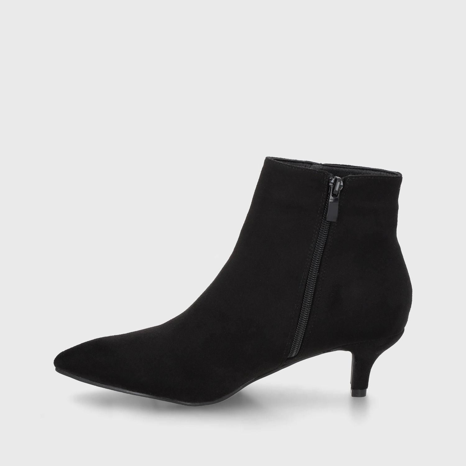 Botin Taco Negro Mujer 35606 Gotta-3
