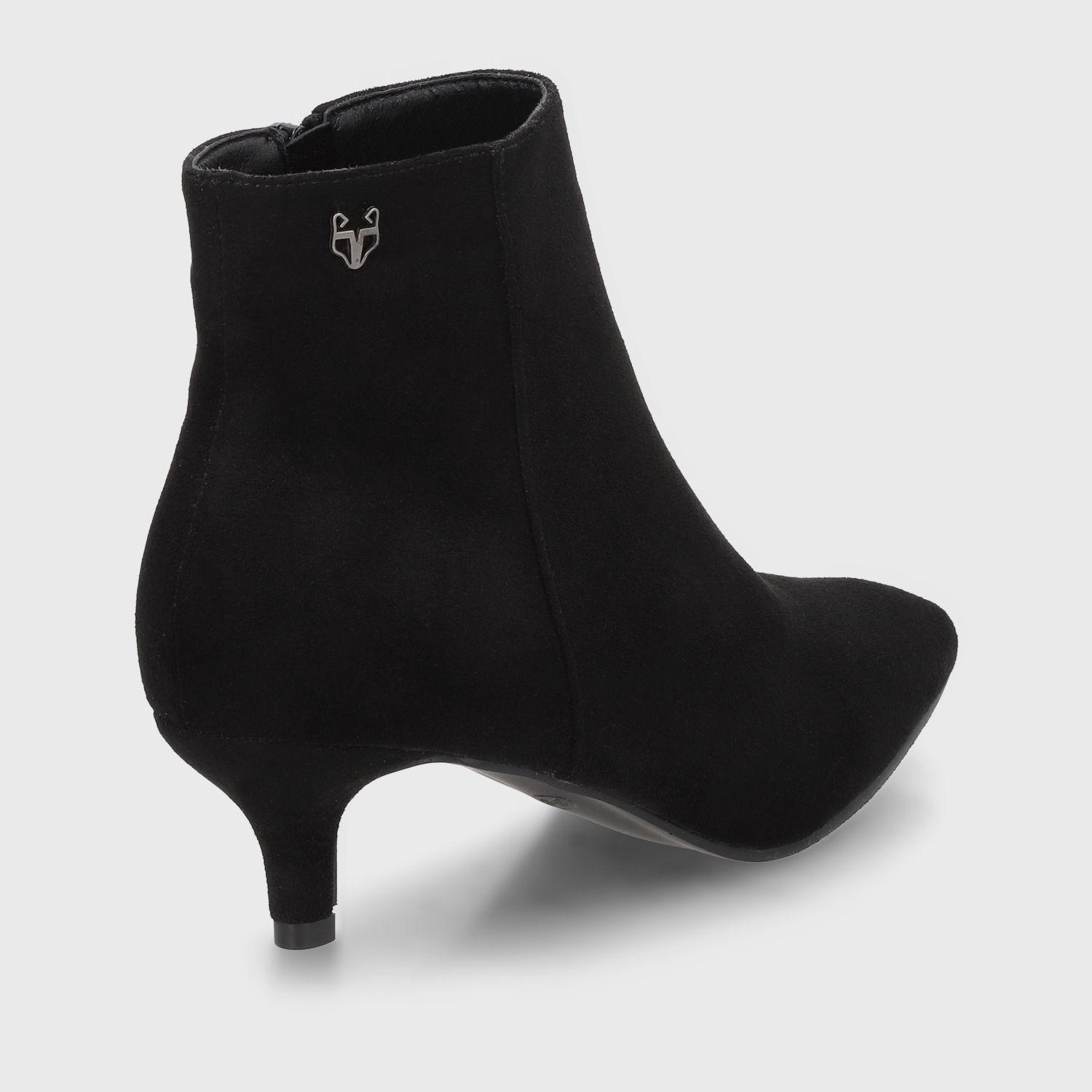 Botin Taco Negro Mujer 35606 Gotta-4