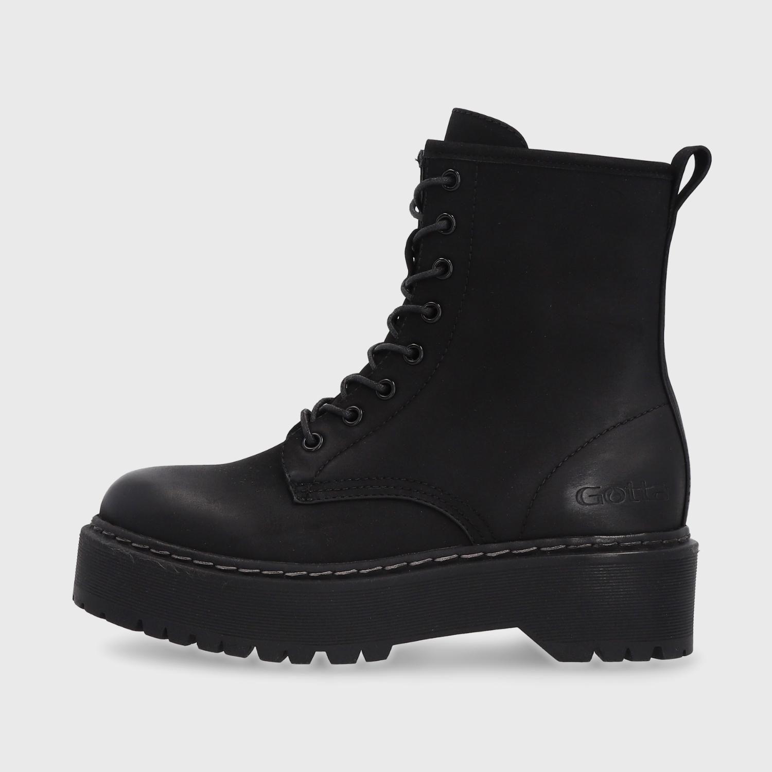 Botín Negro Mujer 26062 Gotta-3