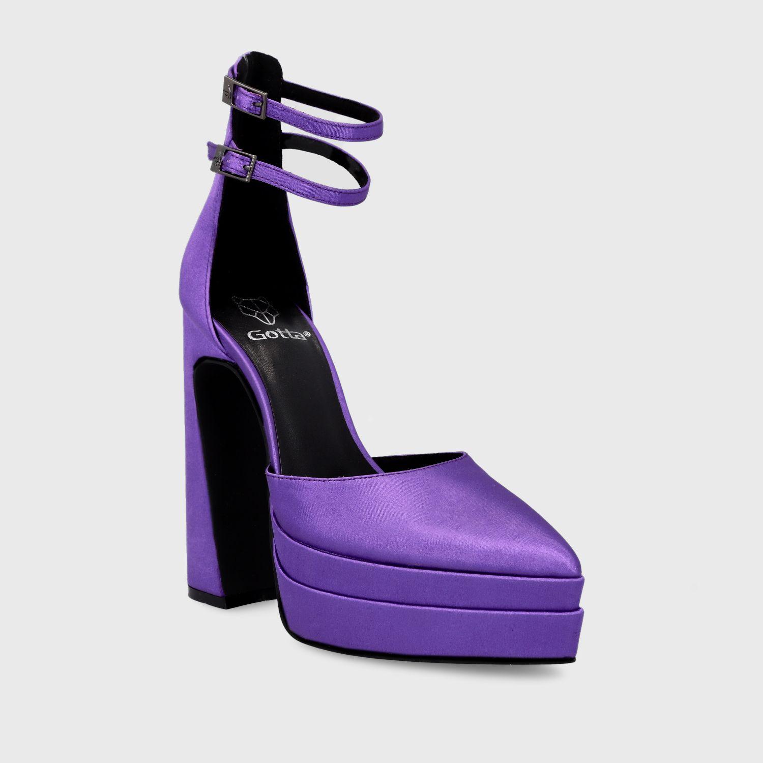 Sandalia Morada Mujer 35991 Gotta-1