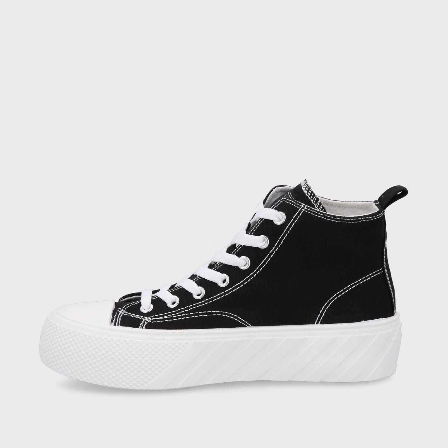 Zapatilla Negra Mujer 38530 Gotta-3