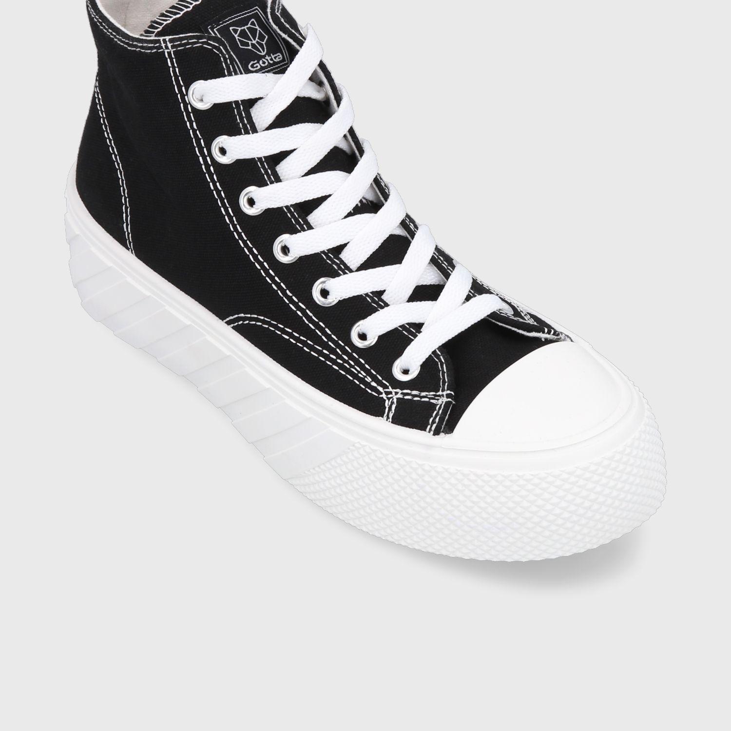 Zapatilla Negra Mujer 38530 Gotta-5