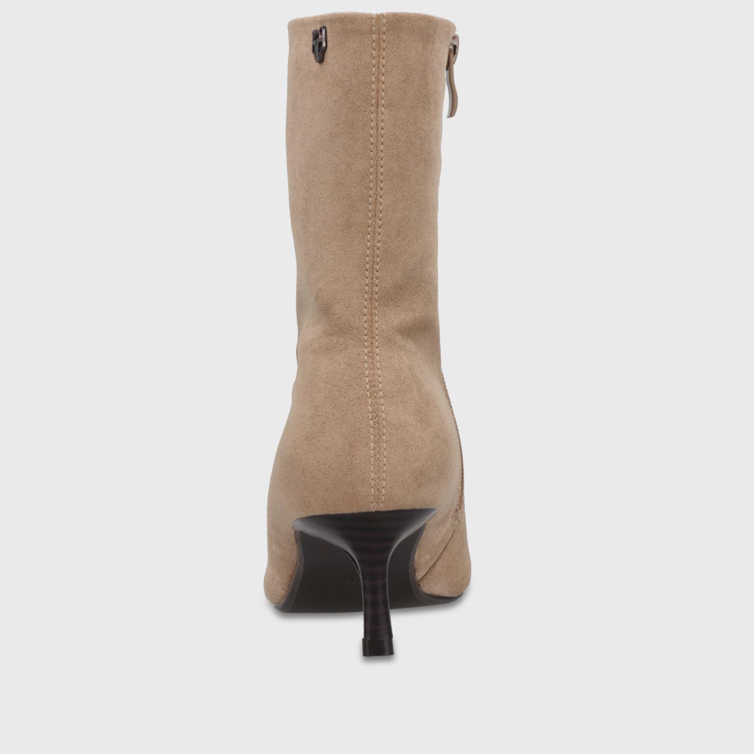 Botin Taco Beige Mujer 6588024 Gotta-4