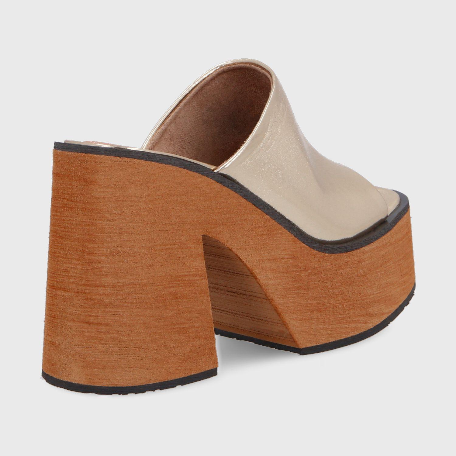 Sandalia Plataforma Dorada Mujer 35293 Gotta-4