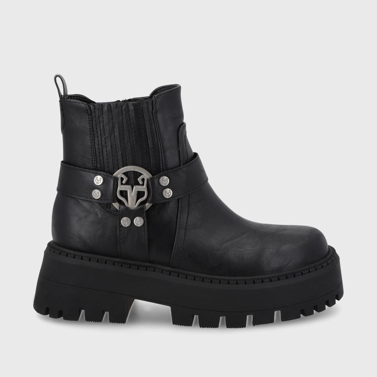 Botín Negro Mujer 45806 Gotta-0