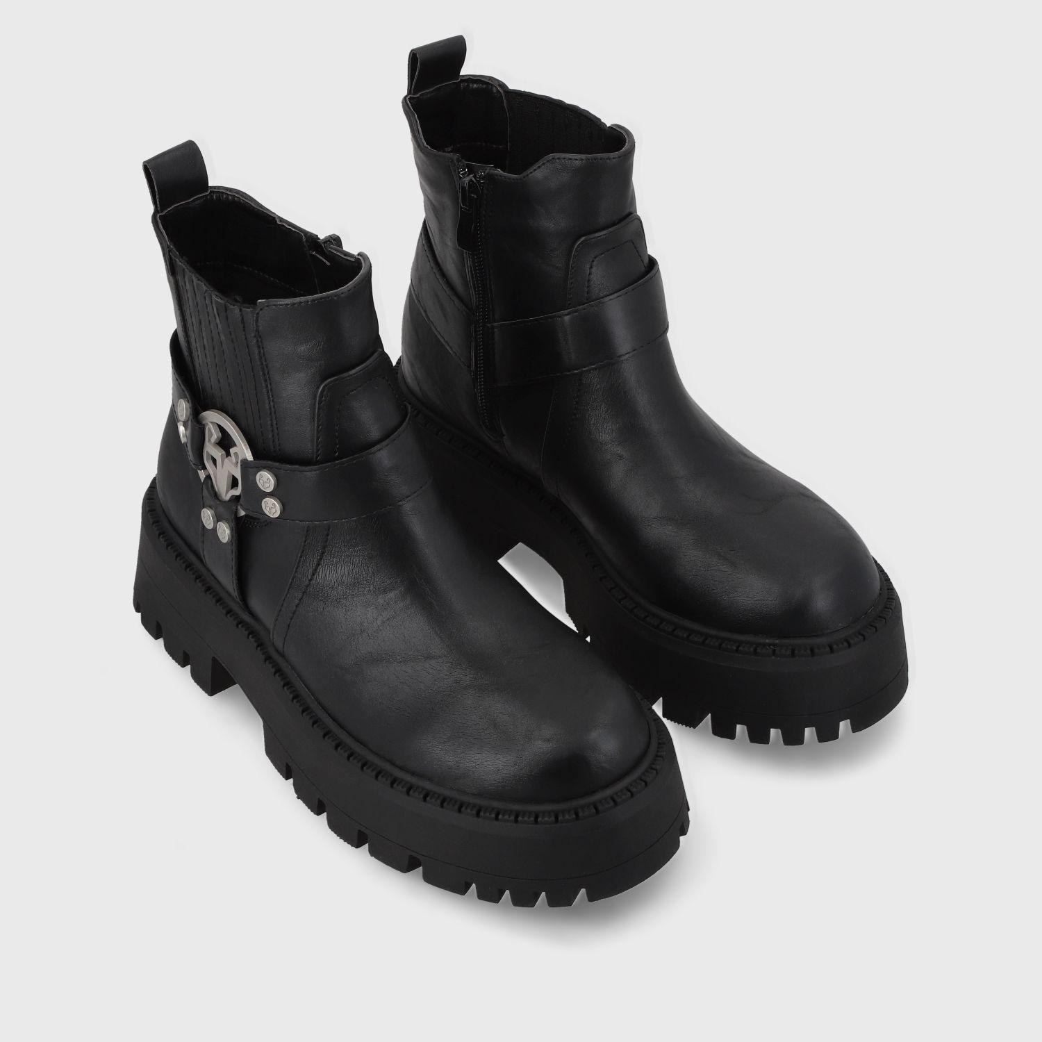 Botín Negro Mujer 45806 Gotta-2