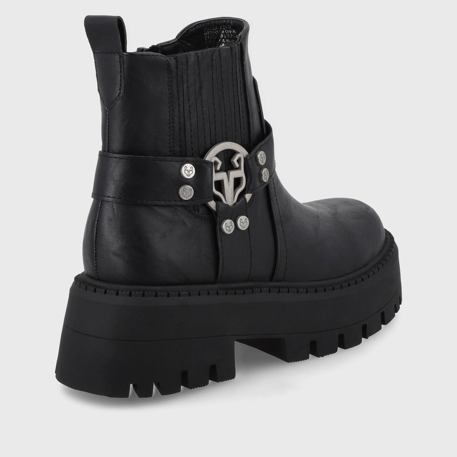 Botín Negro Mujer 45806 Gotta-4