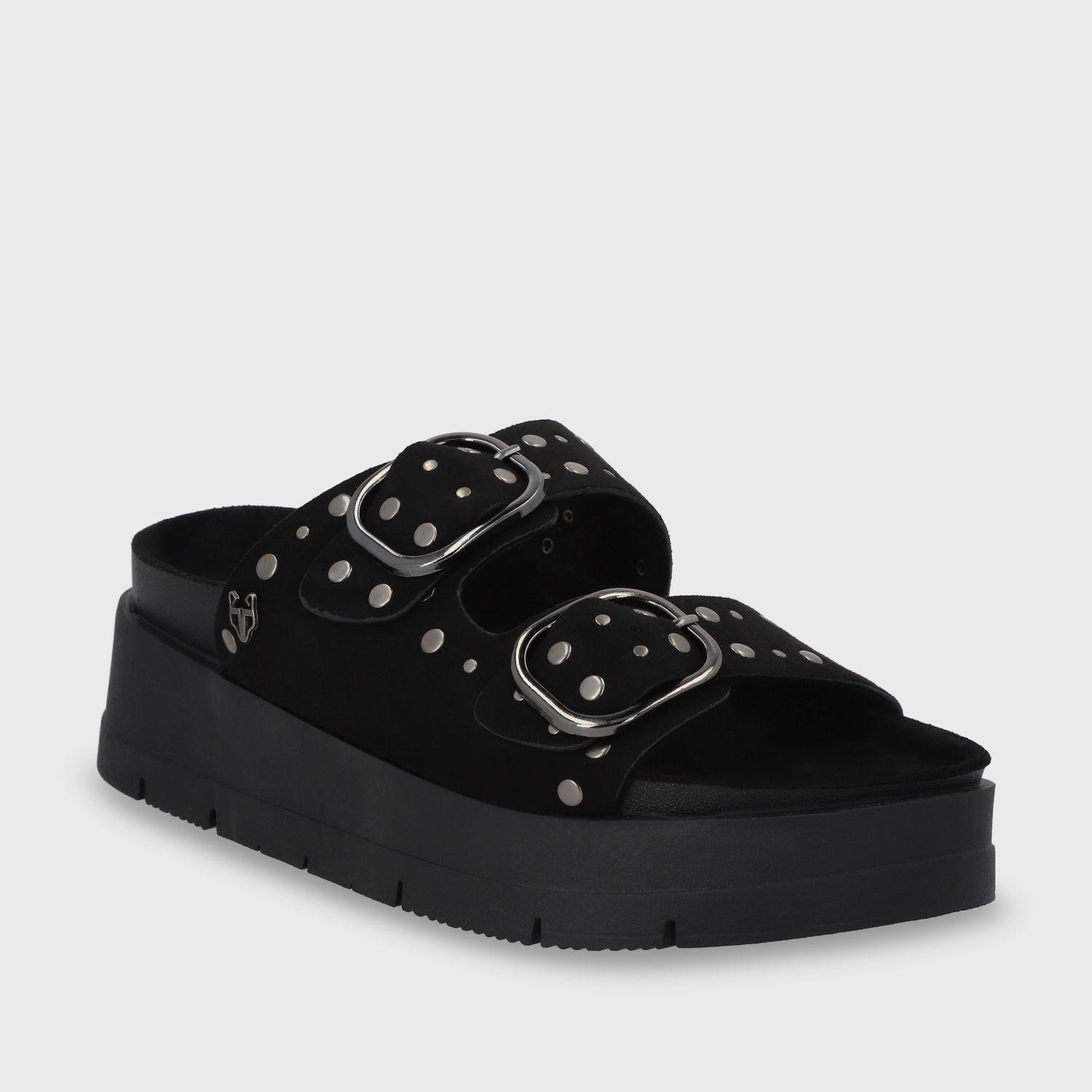 Sandalia Plataforma Negra Mujer 55230 Gotta-2