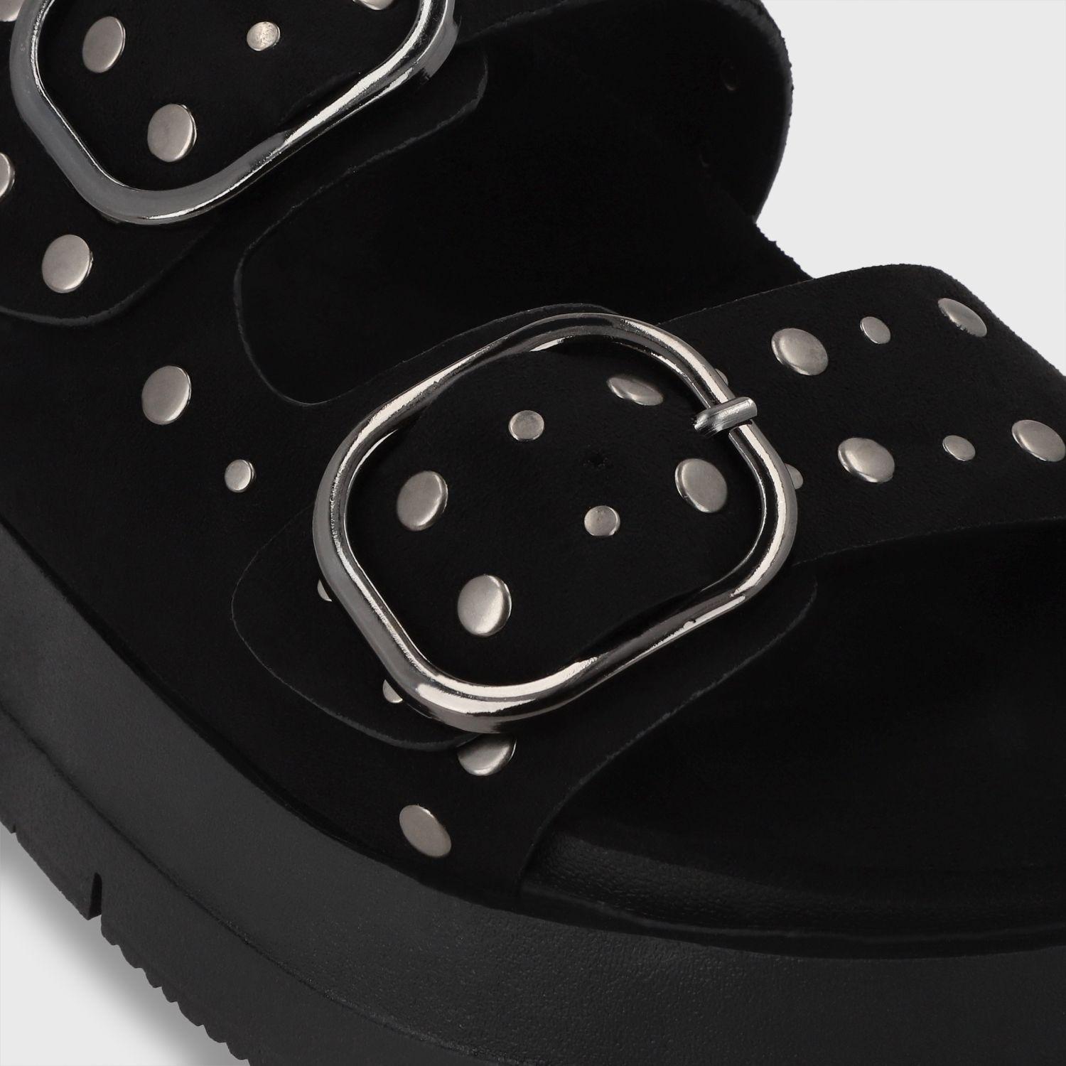 Sandalia Plataforma Negra Mujer 55230 Gotta-7