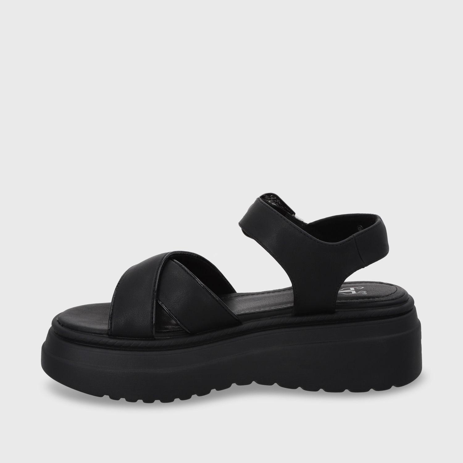Sandalia Plataforma Negra Mujer 55923 Gotta-3