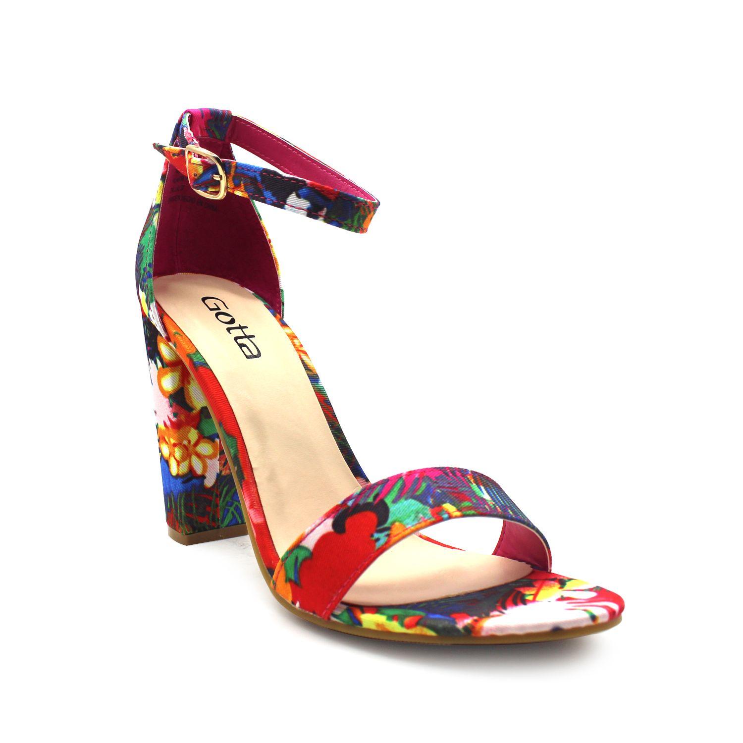 Sandalia Multicolor Mujer 86123 Gotta-1