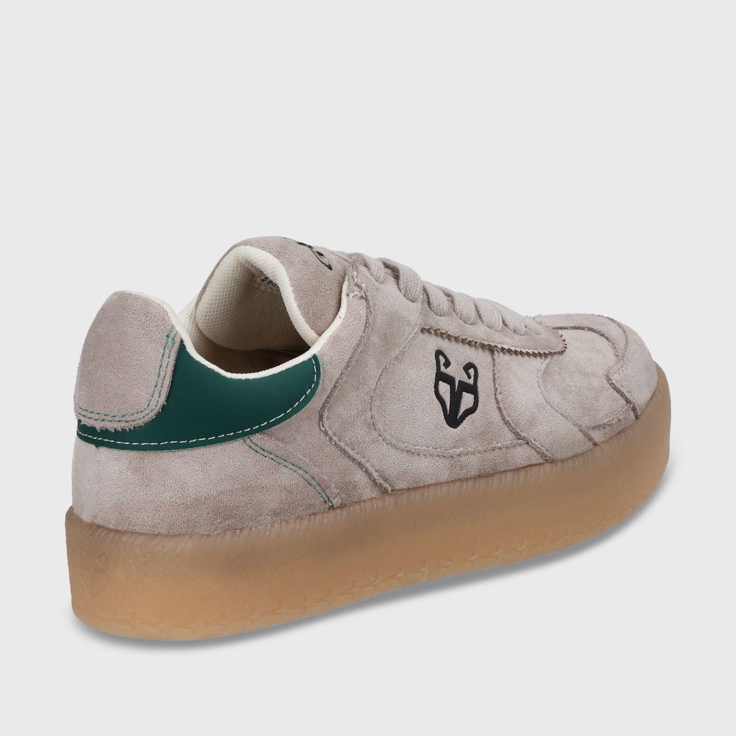 zapatilla Plano Gris Mujer 53741 Gotta-4