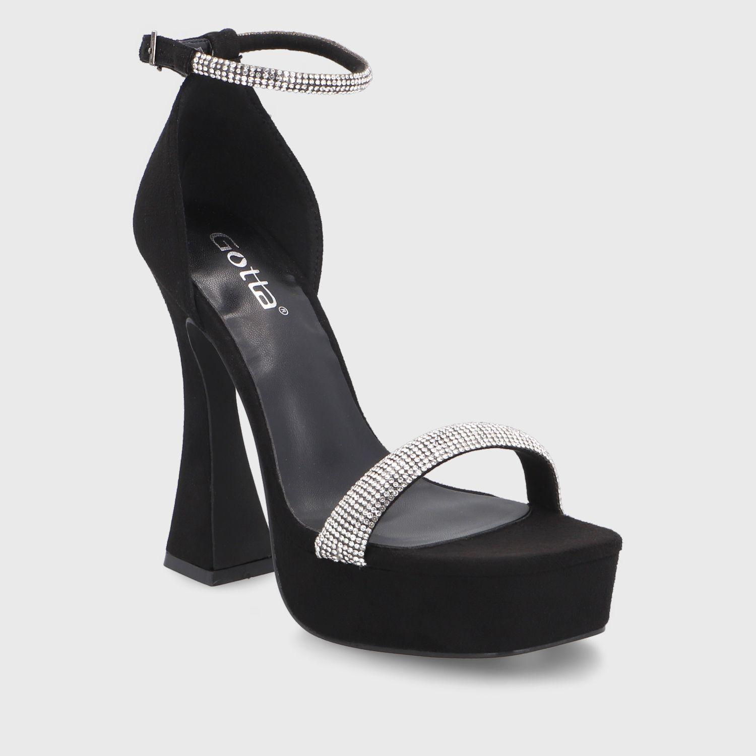 Sandalia Negra  Mujer 45942 Gotta-1