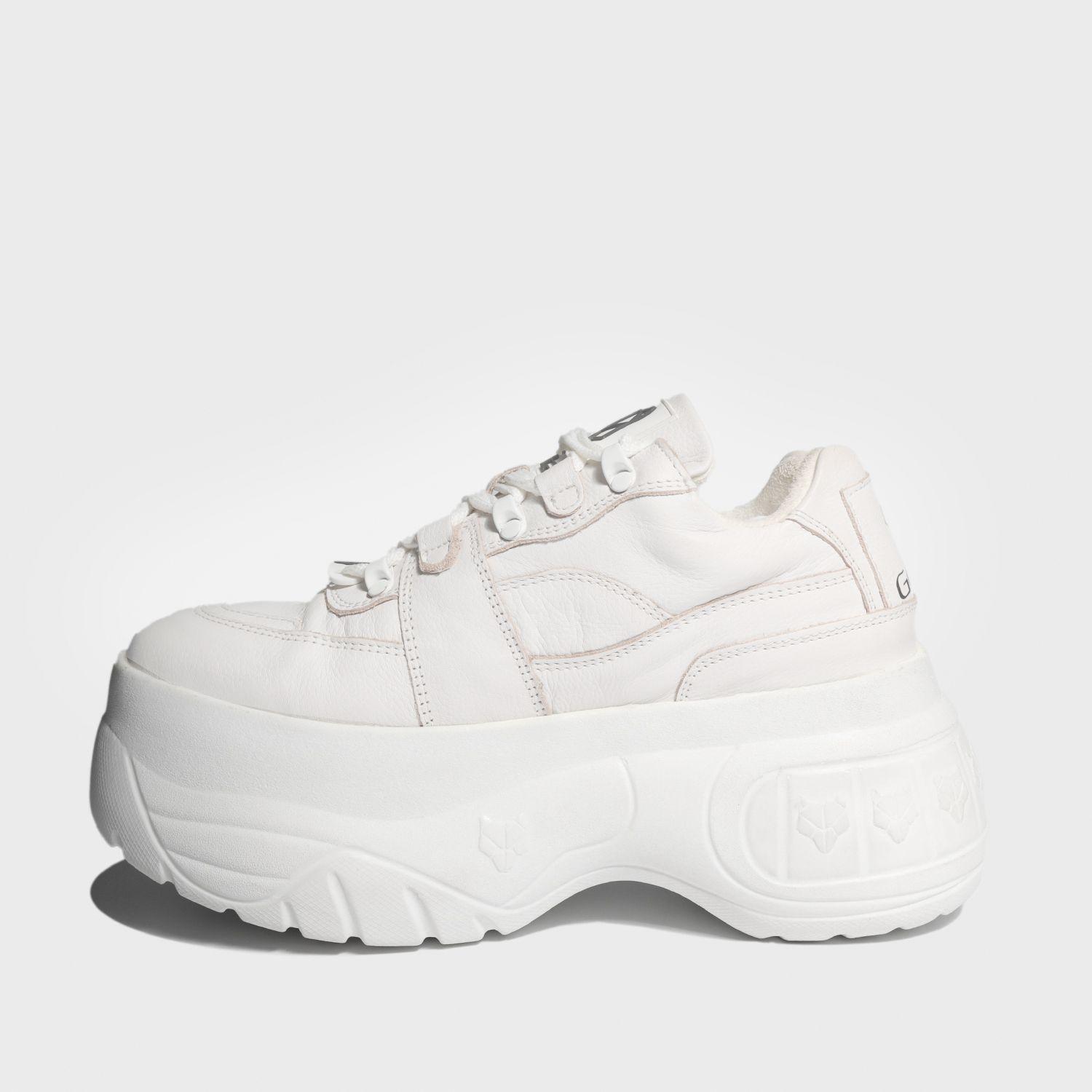 Zapatilla Cuero Blanca Mujer 18530 Gotta-3