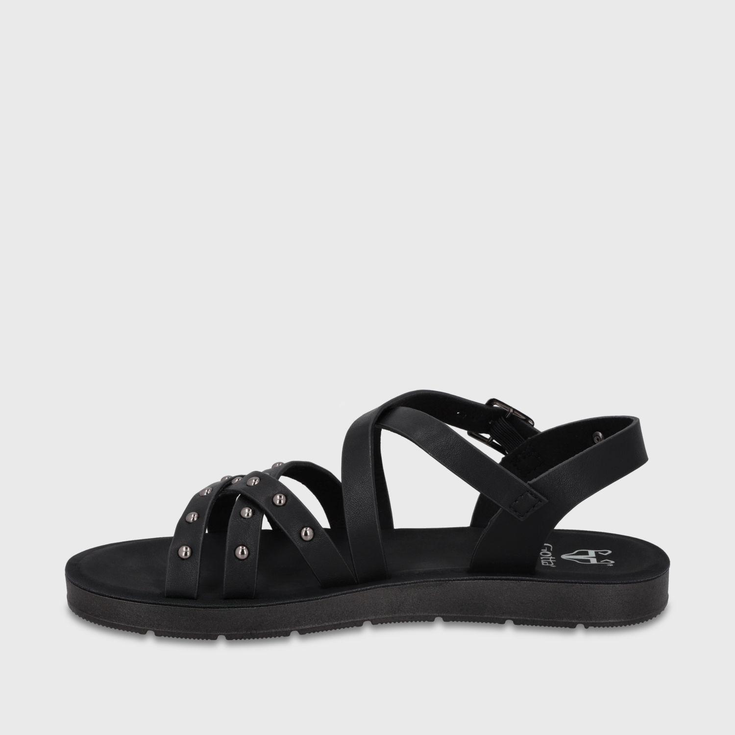Sandalia Negra Mujer 65700 Gotta-3