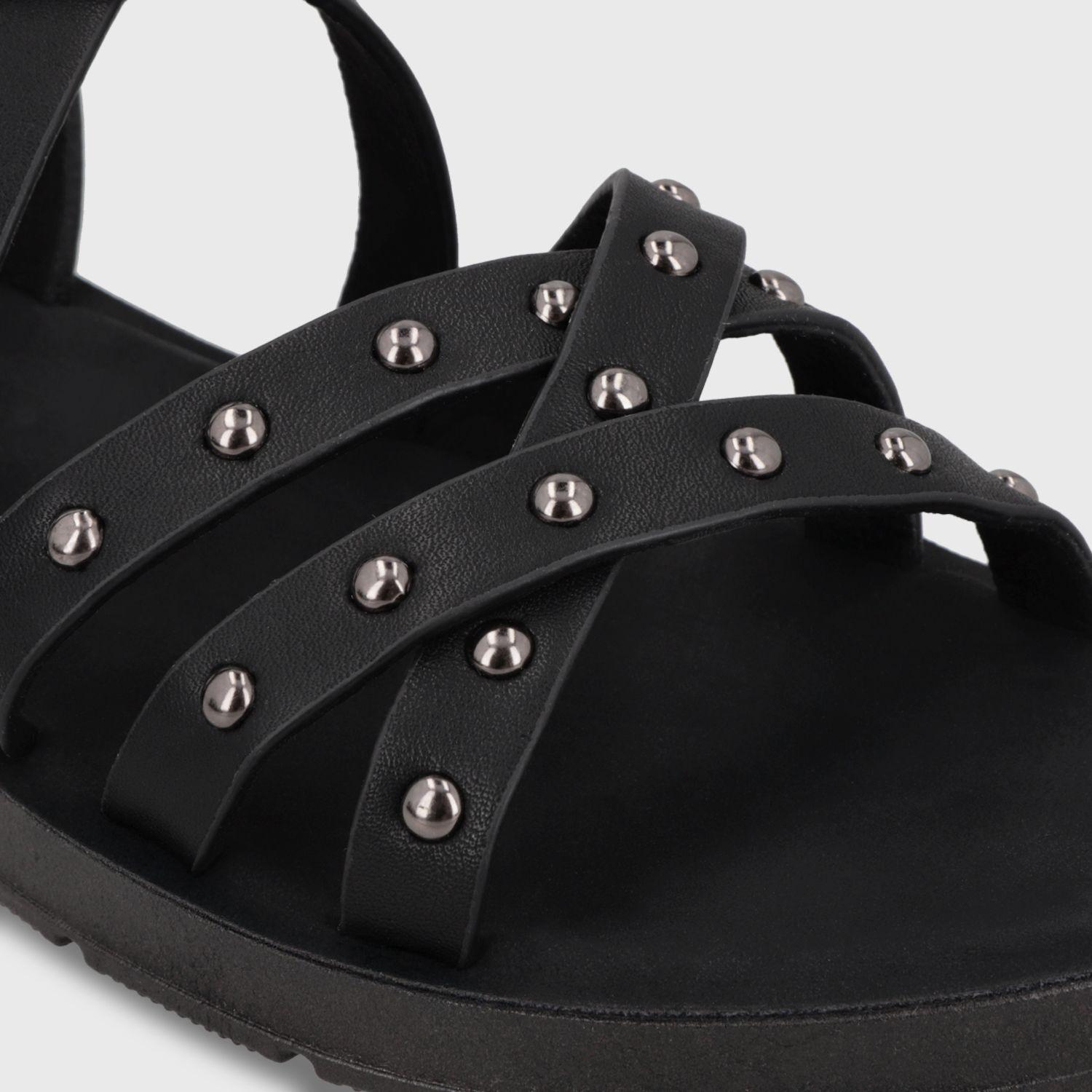 Sandalia Negra Mujer 65700 Gotta-5