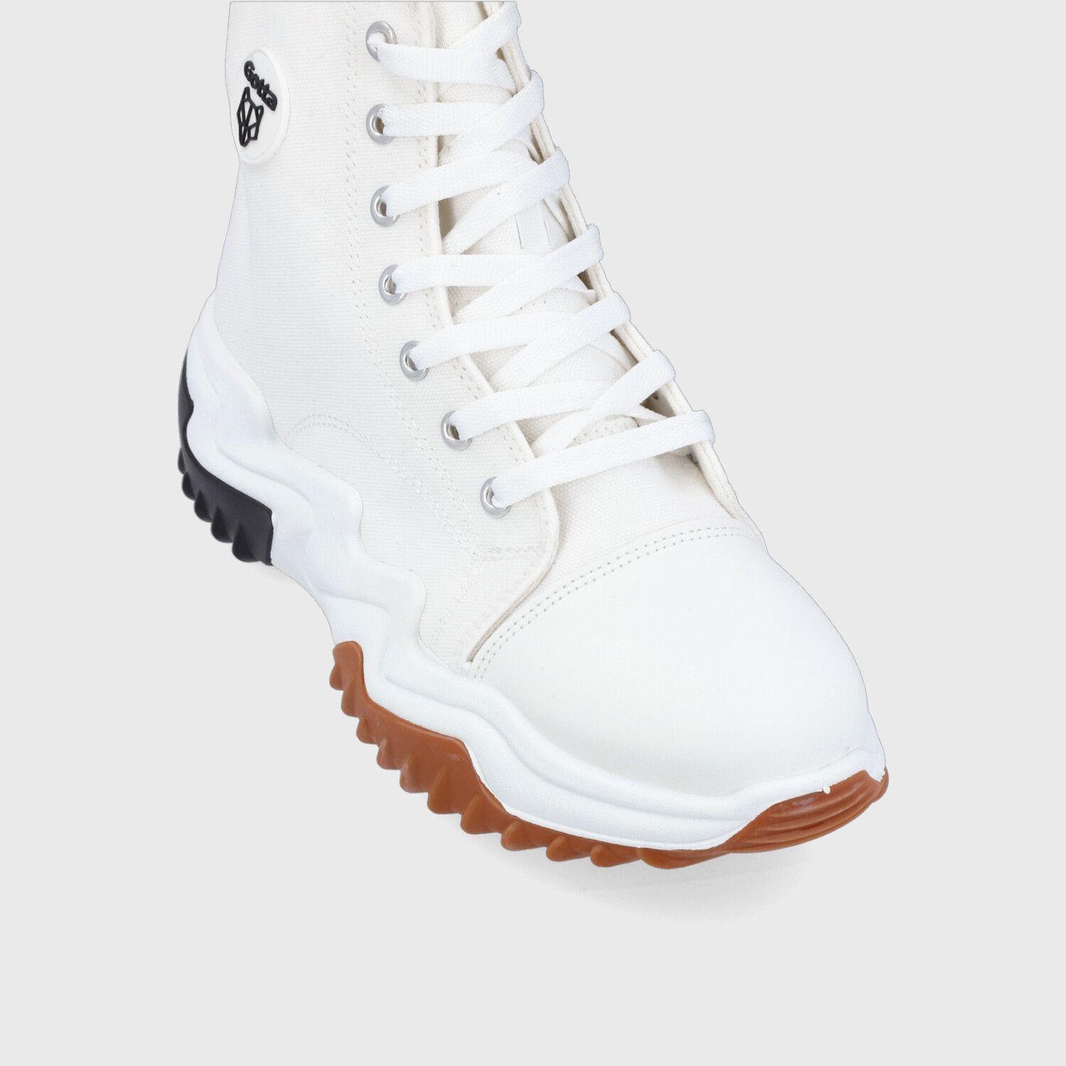 Zapatilla Plataforma Blanca Mujer 25960 Gotta-5