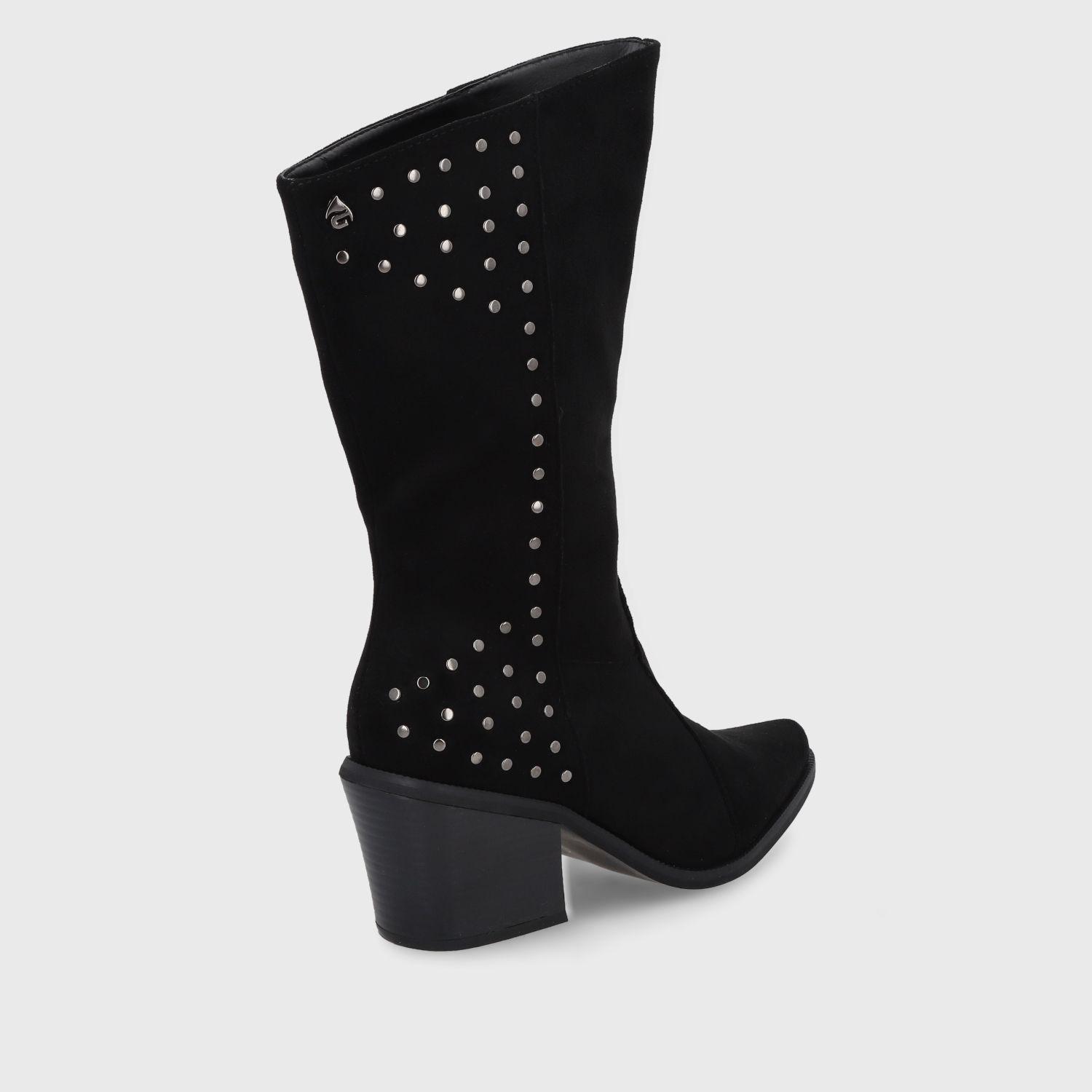 Bota Negra Mujer 33766 Gotta-4
