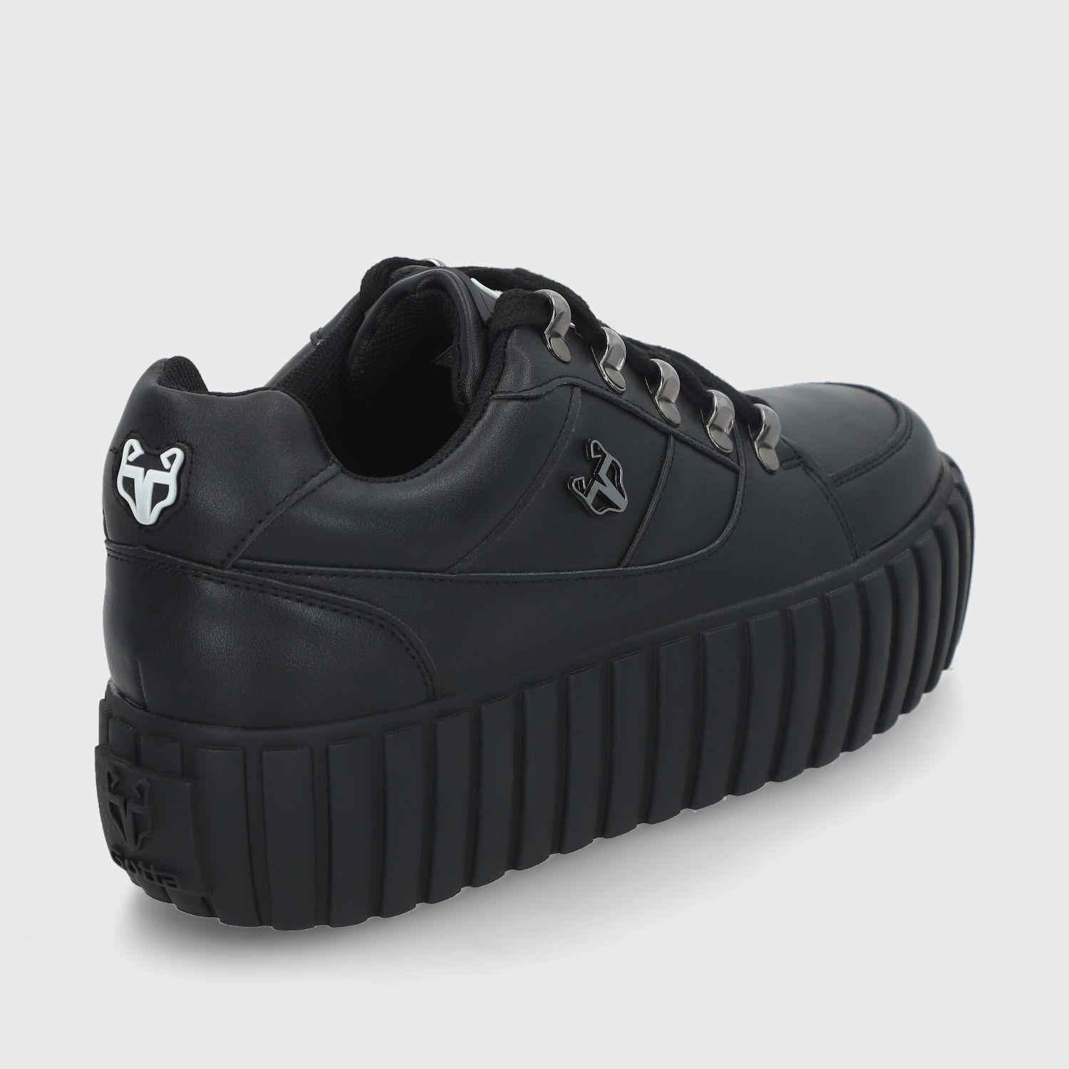 Zapatilla Negra Mujer 43073 Gotta-4