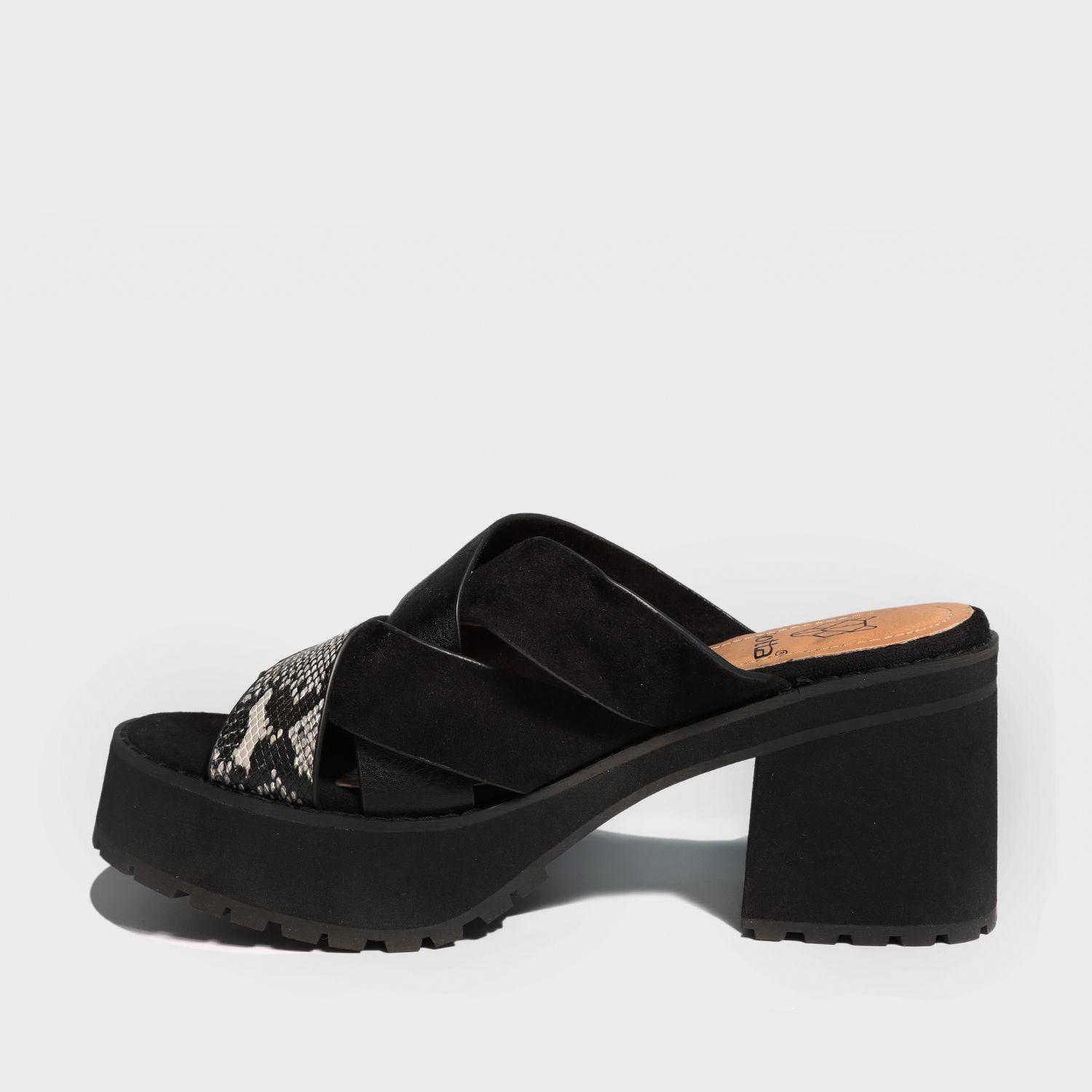 Sandalia Negra Mujer 25795 Gotta-3