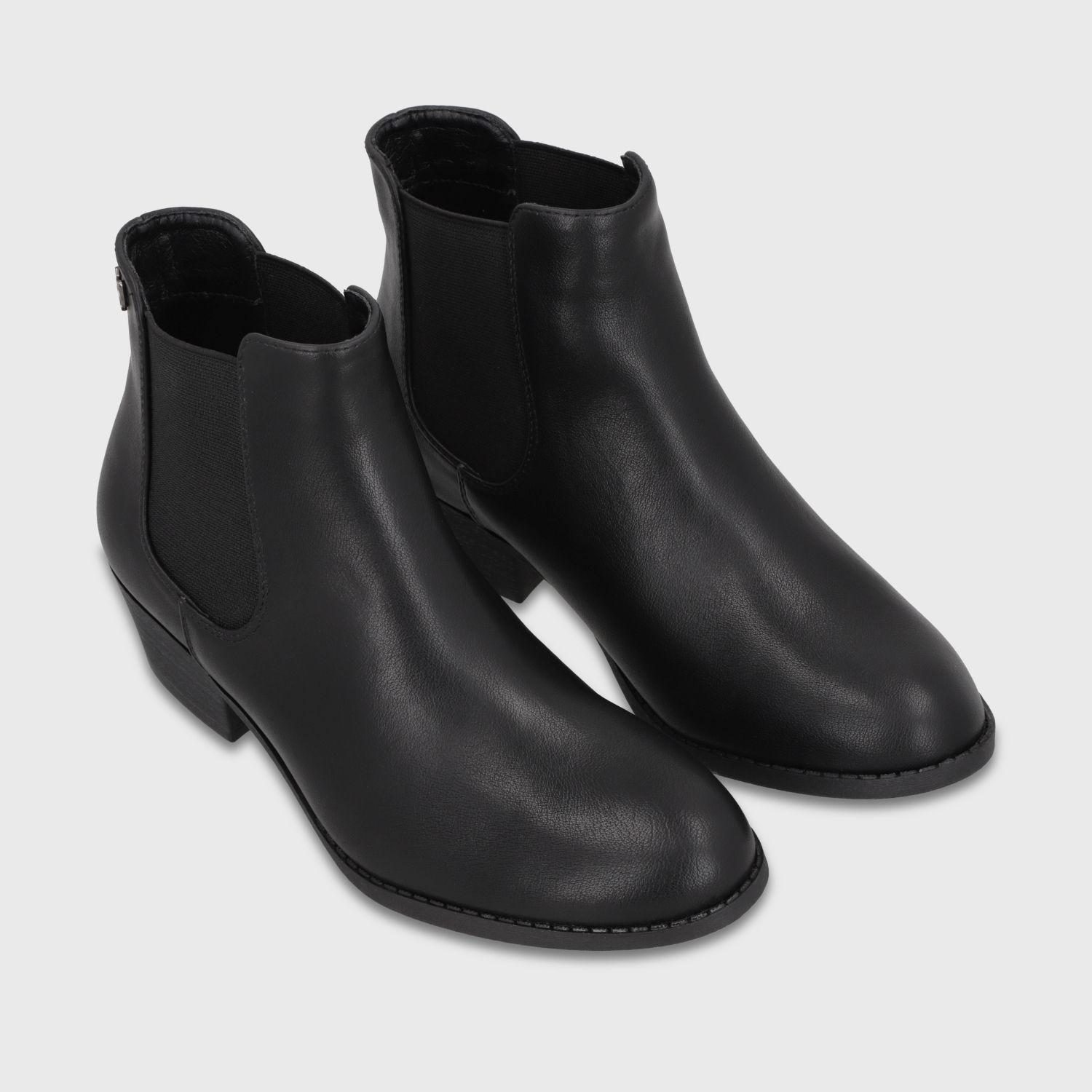 Botin Taco Negro Mujer 64181 Gotta-2