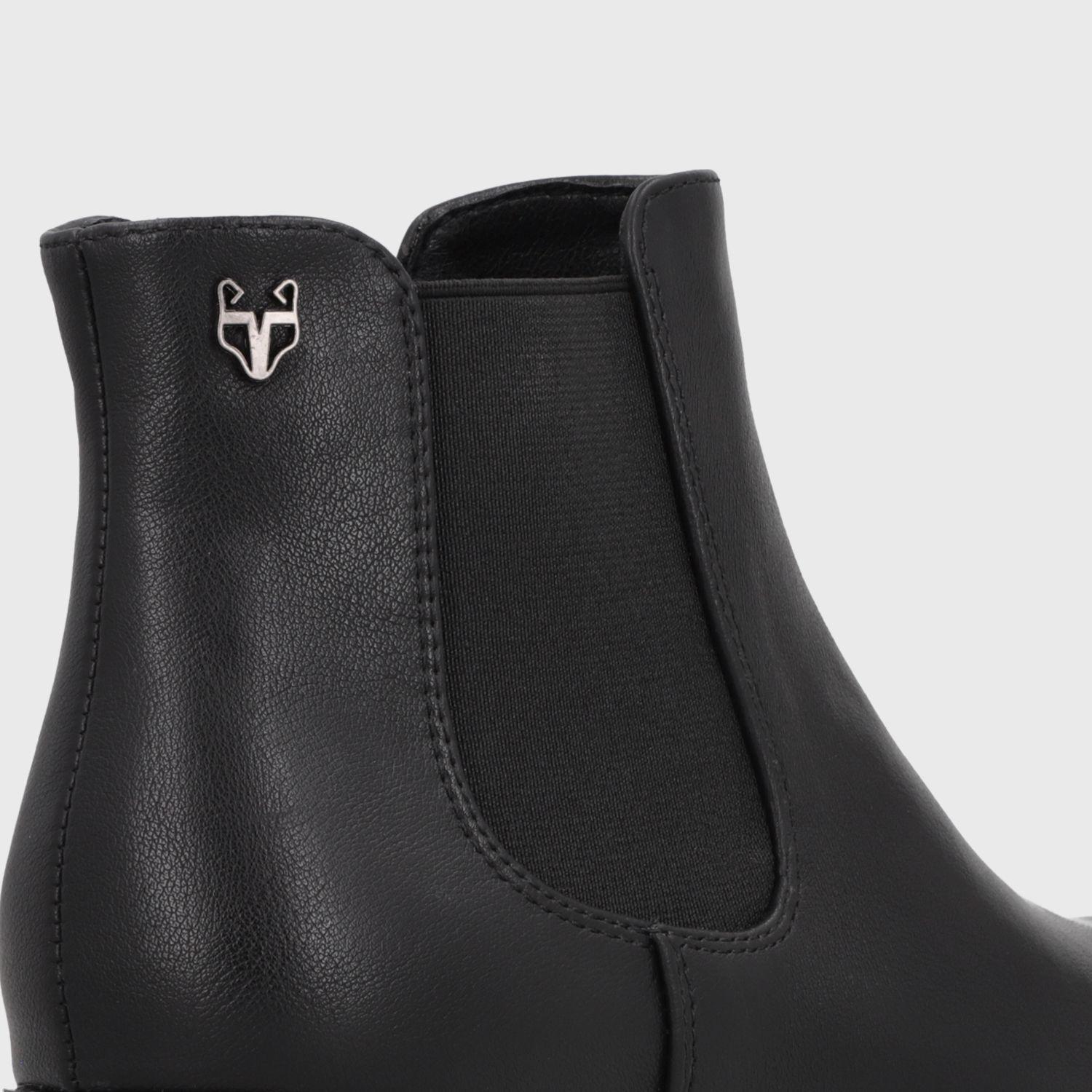 Botin Taco Negro Mujer 64181 Gotta-5