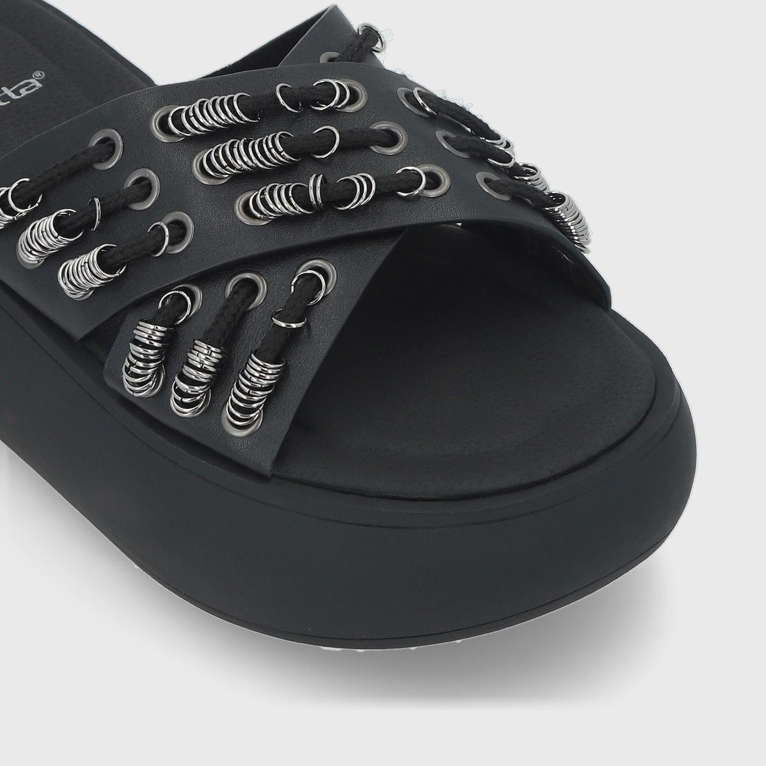 Sandalia Negra  Mujer 43033 Gotta-5