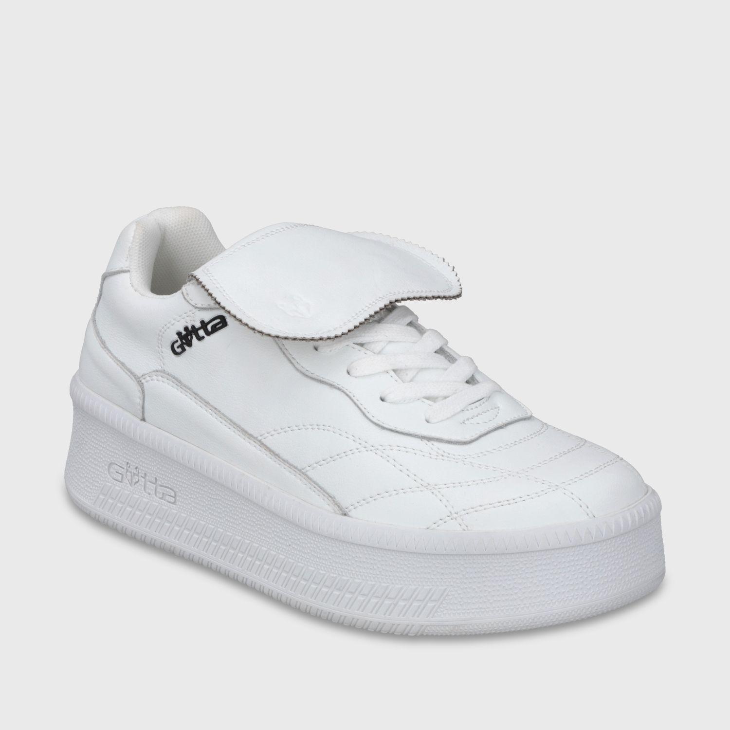 Zapatilla Plataforma Blanca Mujer 67311 Gotta-1