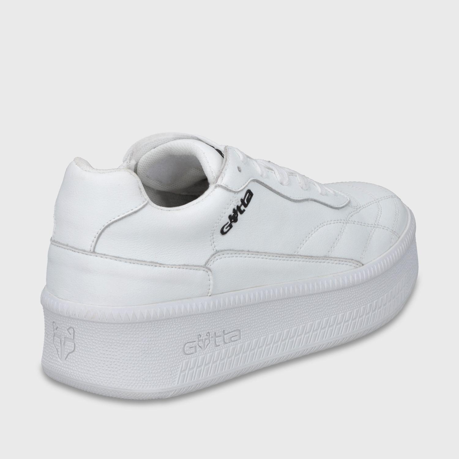 Zapatilla Plataforma Blanca Mujer 67311 Gotta-2