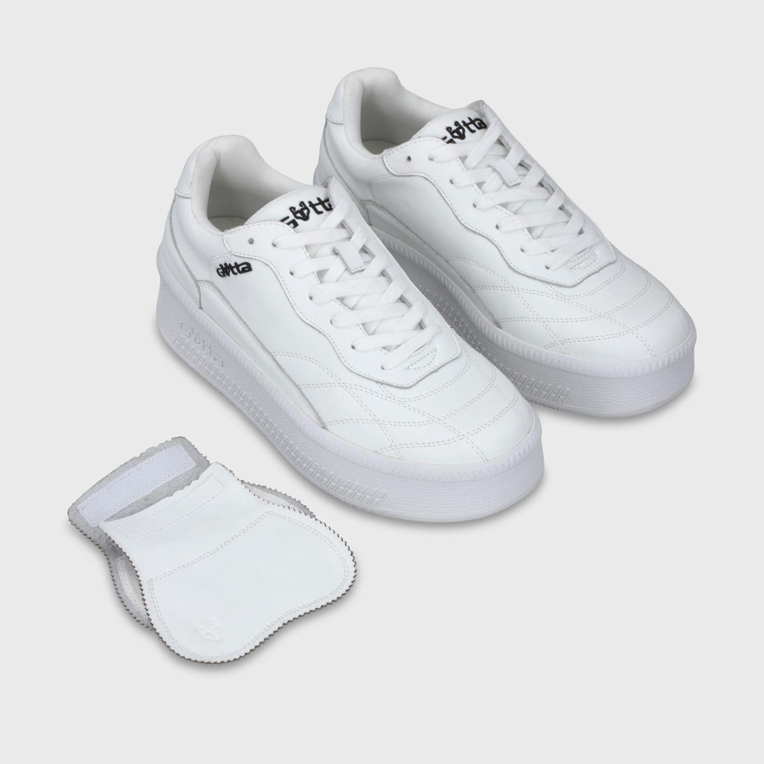 Zapatilla Plataforma Blanca Mujer 67311 Gotta-3