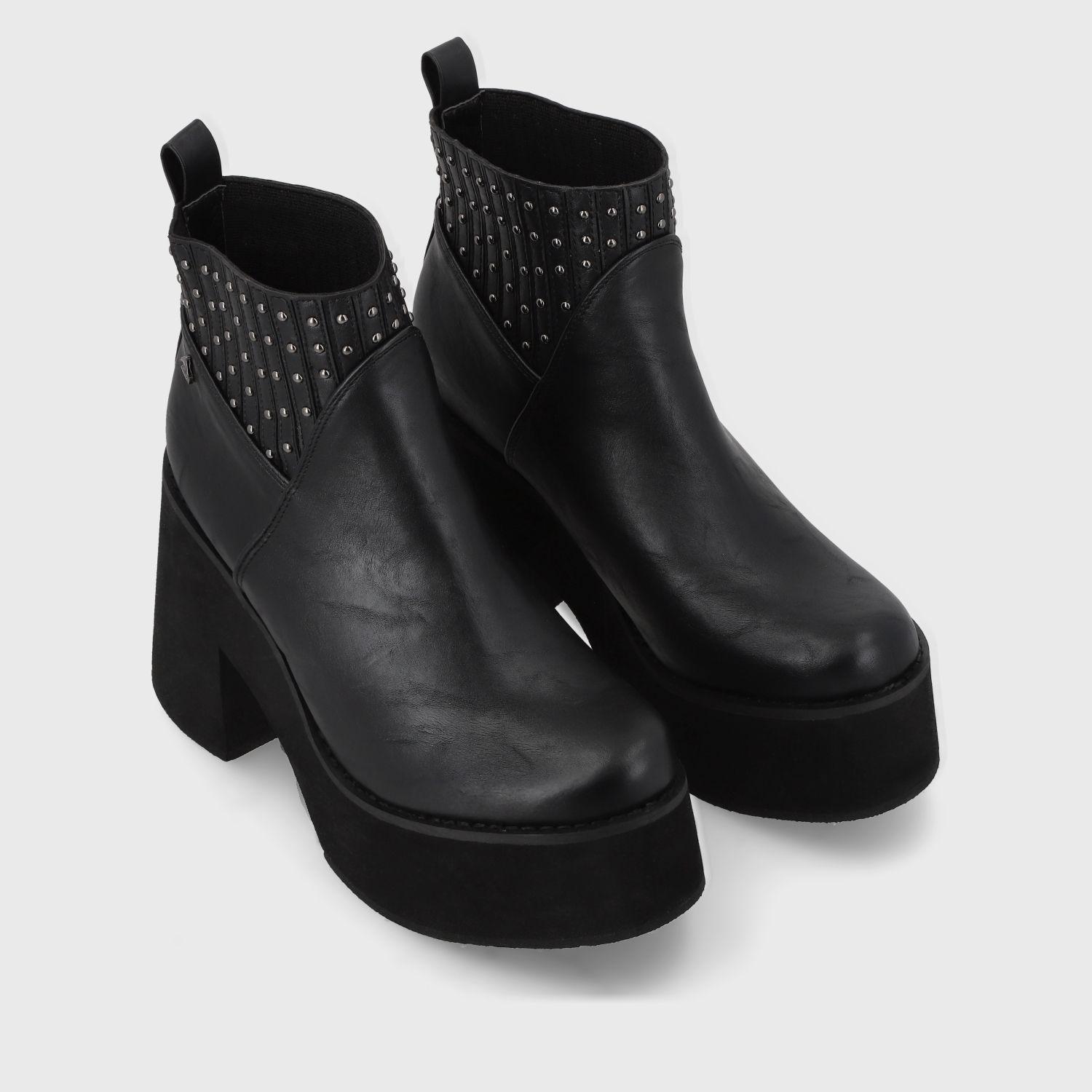 Botín Taco Negro Mujer 15044 Gotta-2