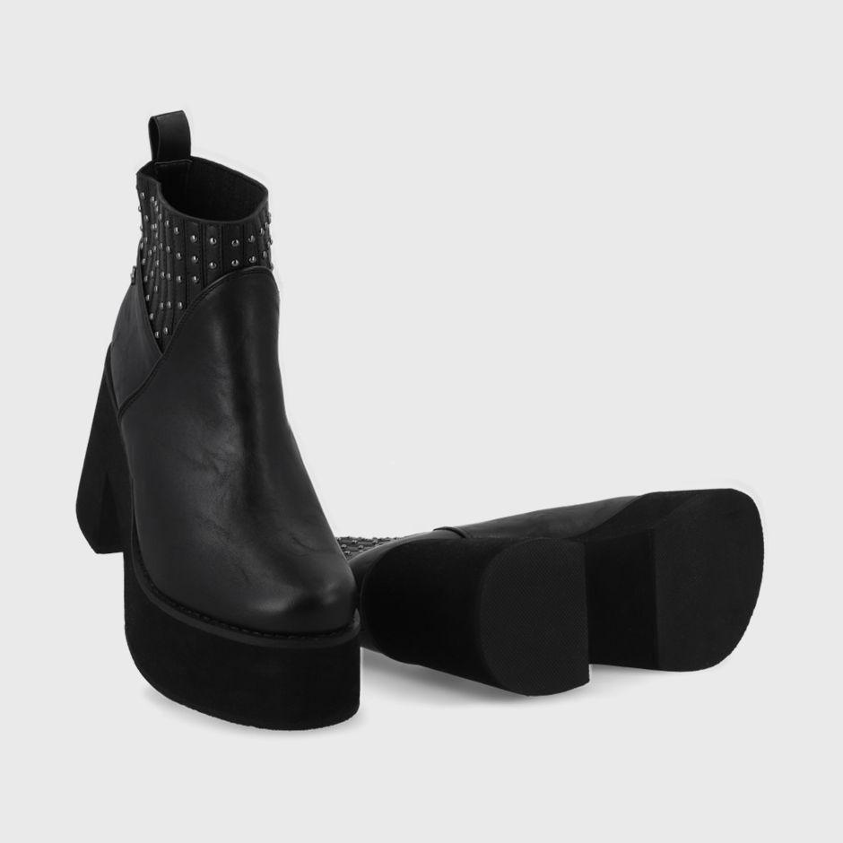 Botín Taco Negro Mujer 15044 Gotta-6