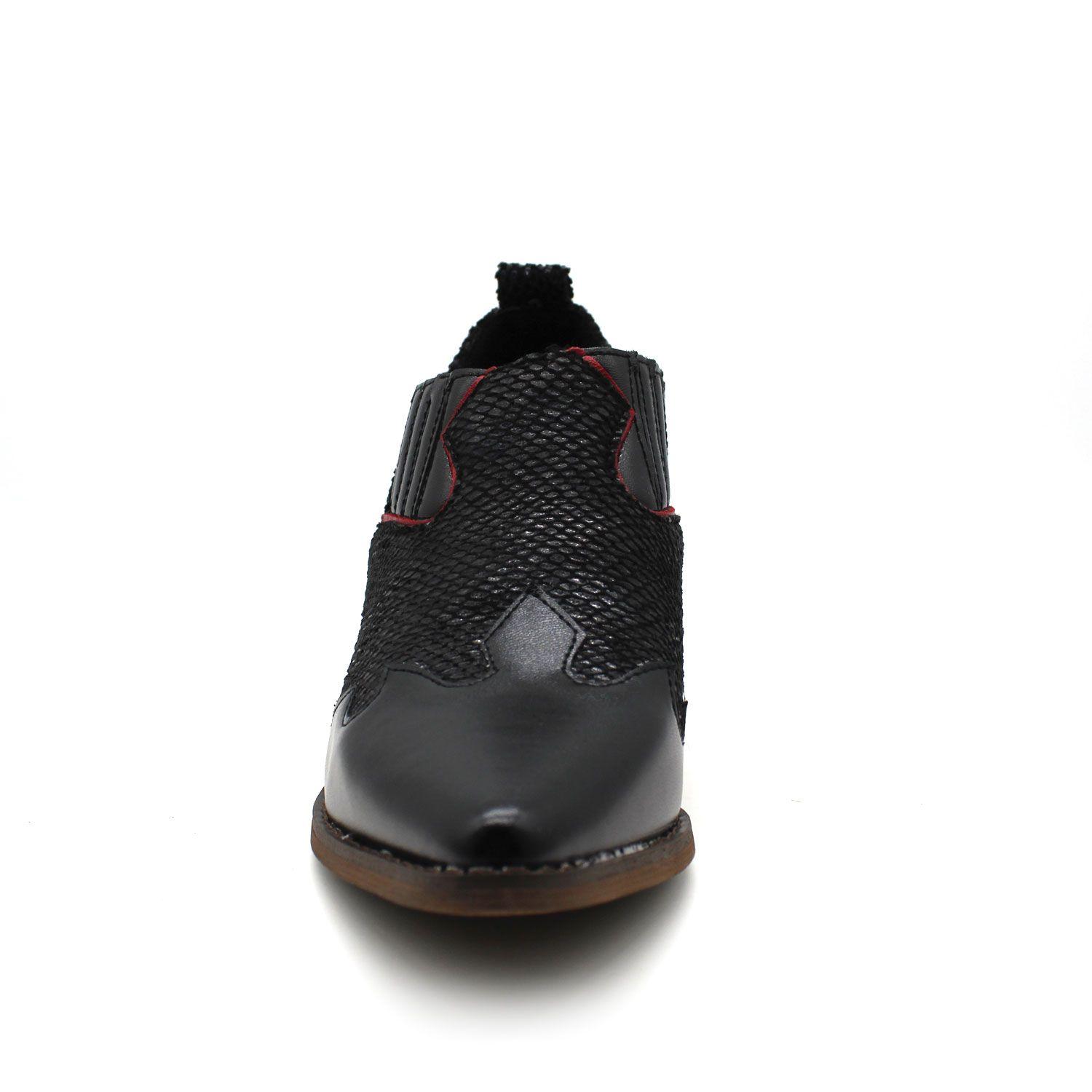 Zapato Negro Mujer C7273 Gotta-2